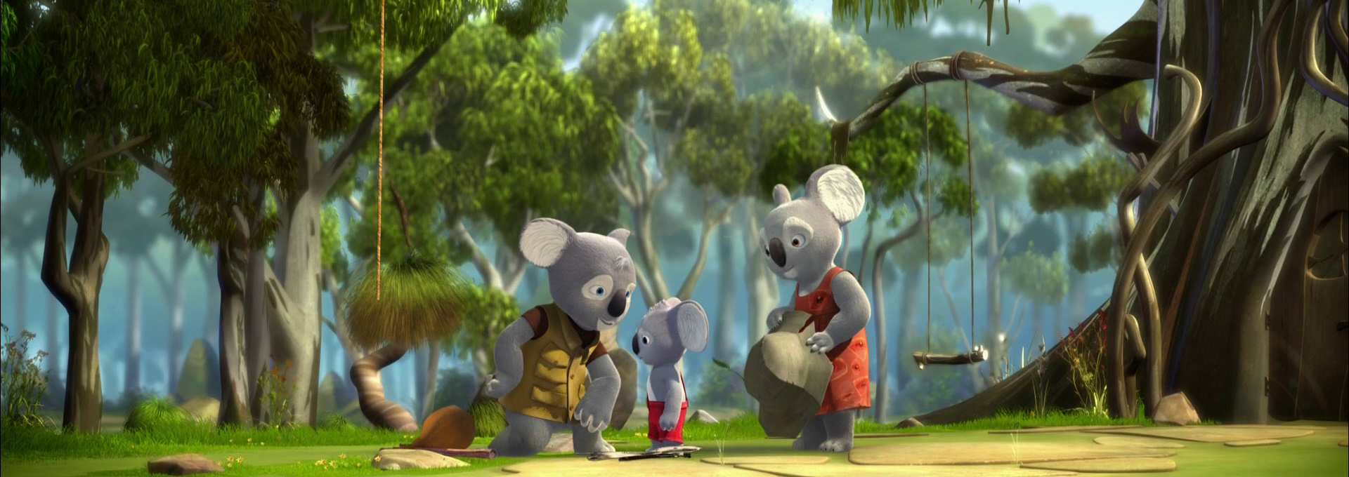 Beskrivende bilde relatert til innholdet i filmen "Blinky Bill Filmen"