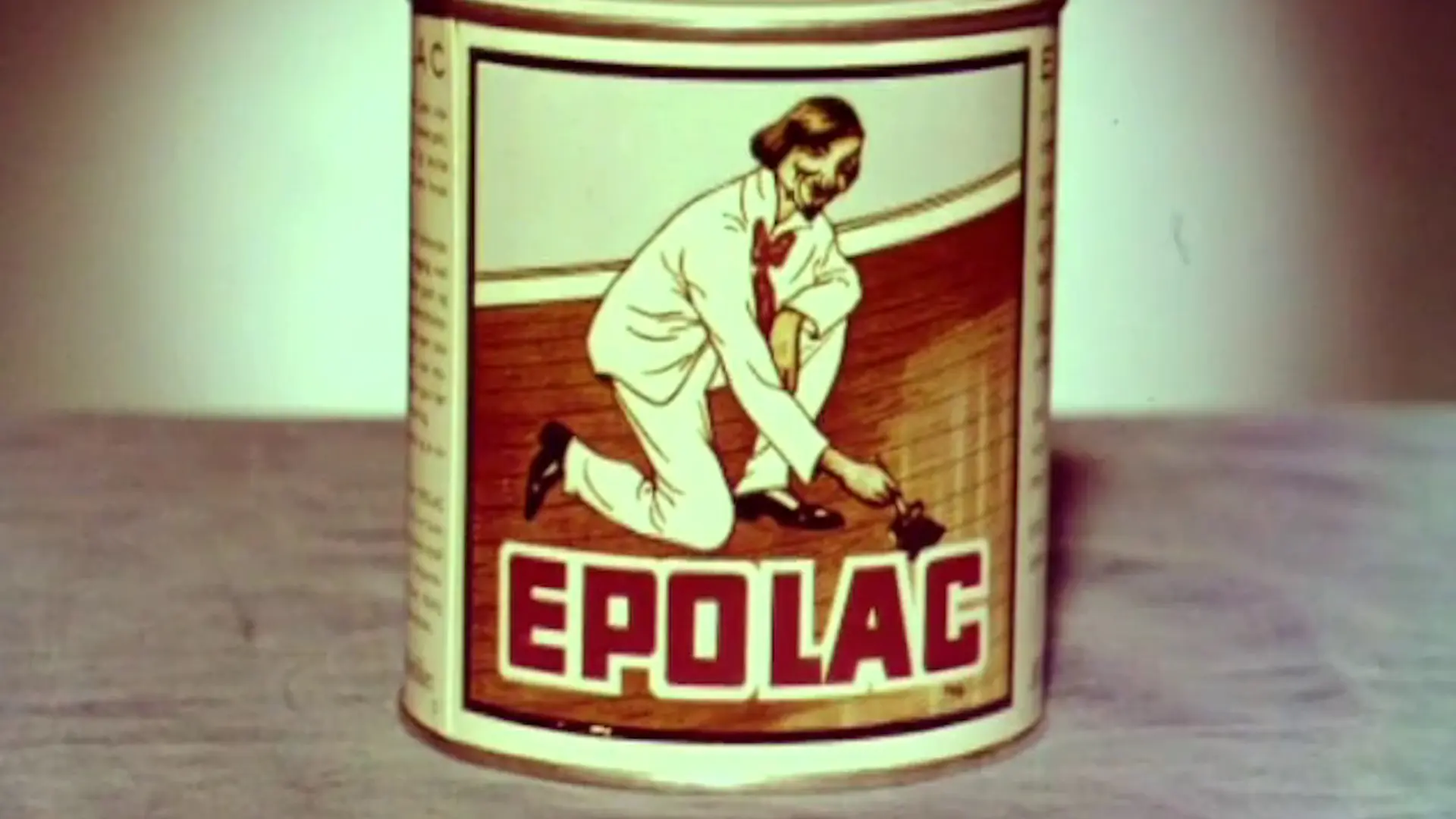 Beskrivende bilde relatert til innholdet i filmen "Epolac lakk : reklame"