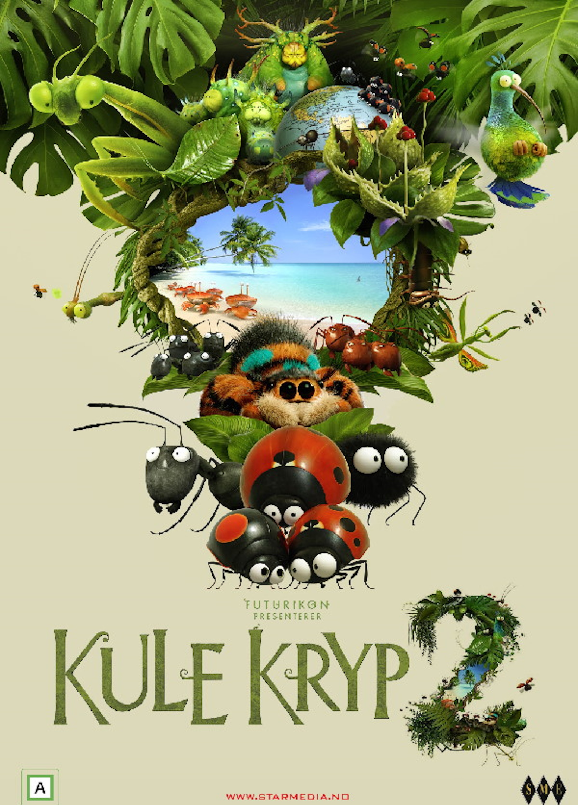 Beskrivende bilde relatert til innholdet i filmen "Kule kryp 2"