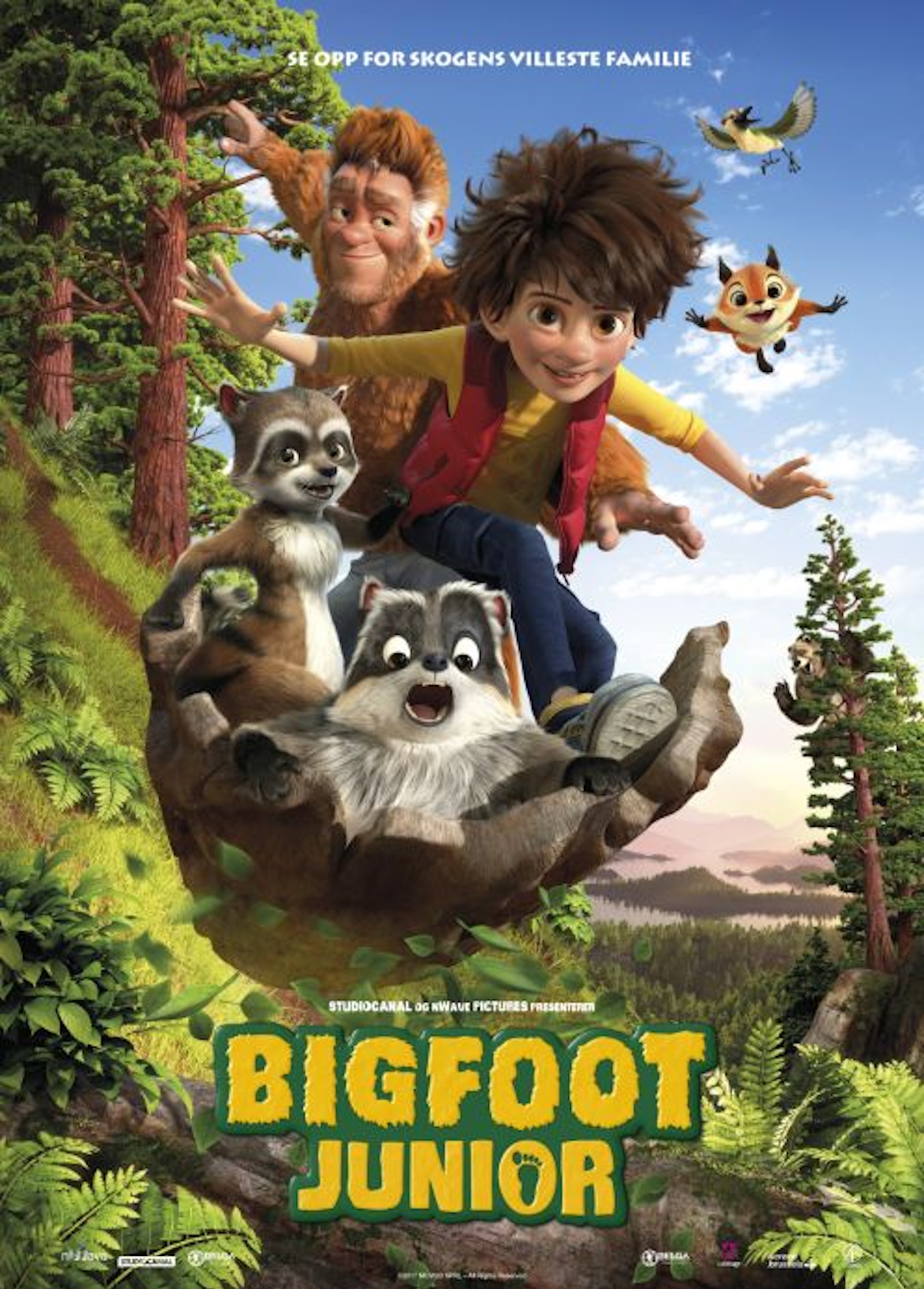 Beskrivende bilde relatert til innholdet i filmen "Bigfoot Junior"