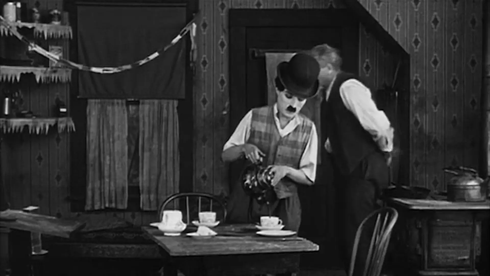 Beskrivende bilde relatert til innholdet i filmen "Charlie Chaplin: Sunnyside"