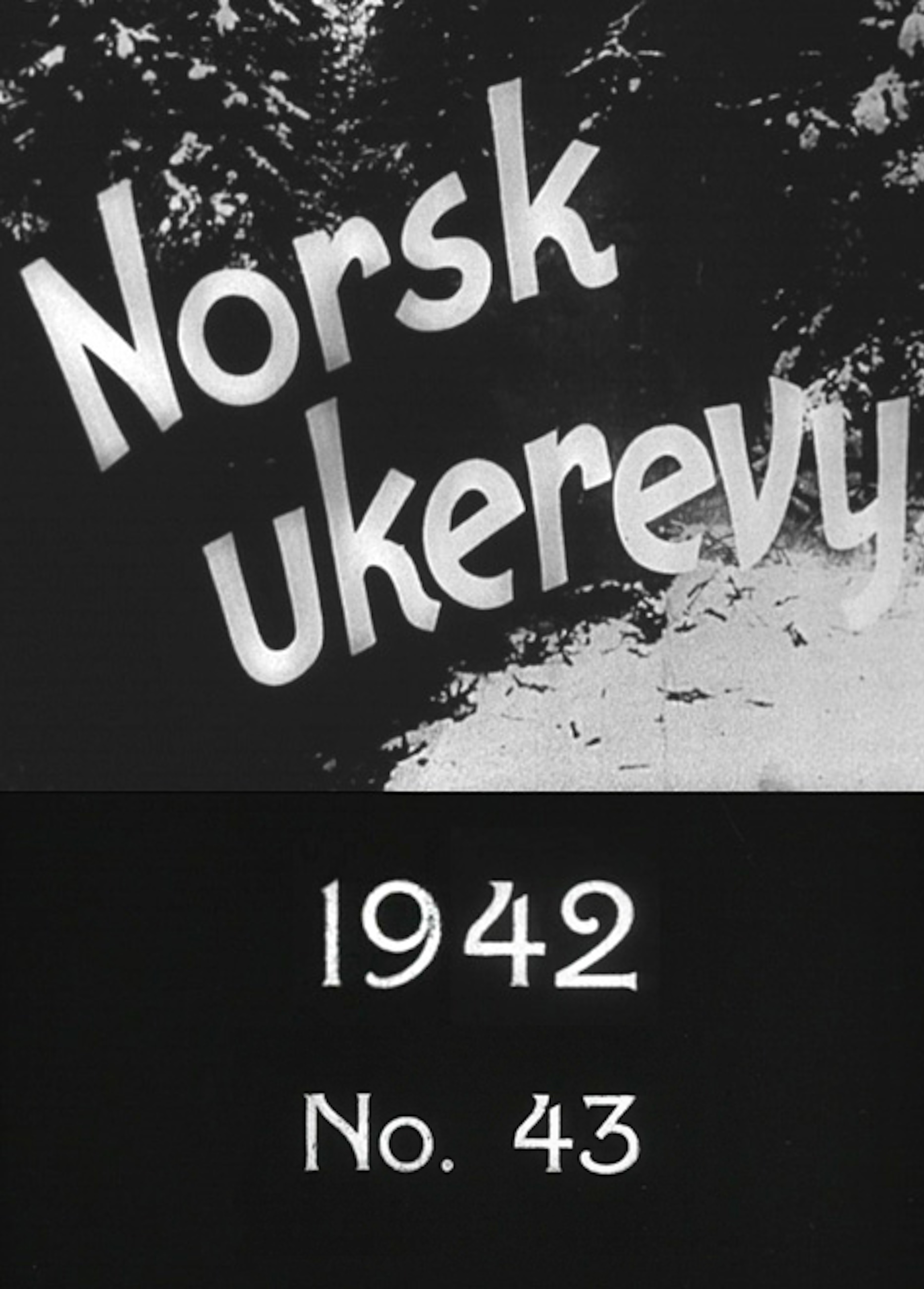 Beskrivende bilde relatert til innholdet i filmen "Norsk ukerevy nr. 43, 1942"