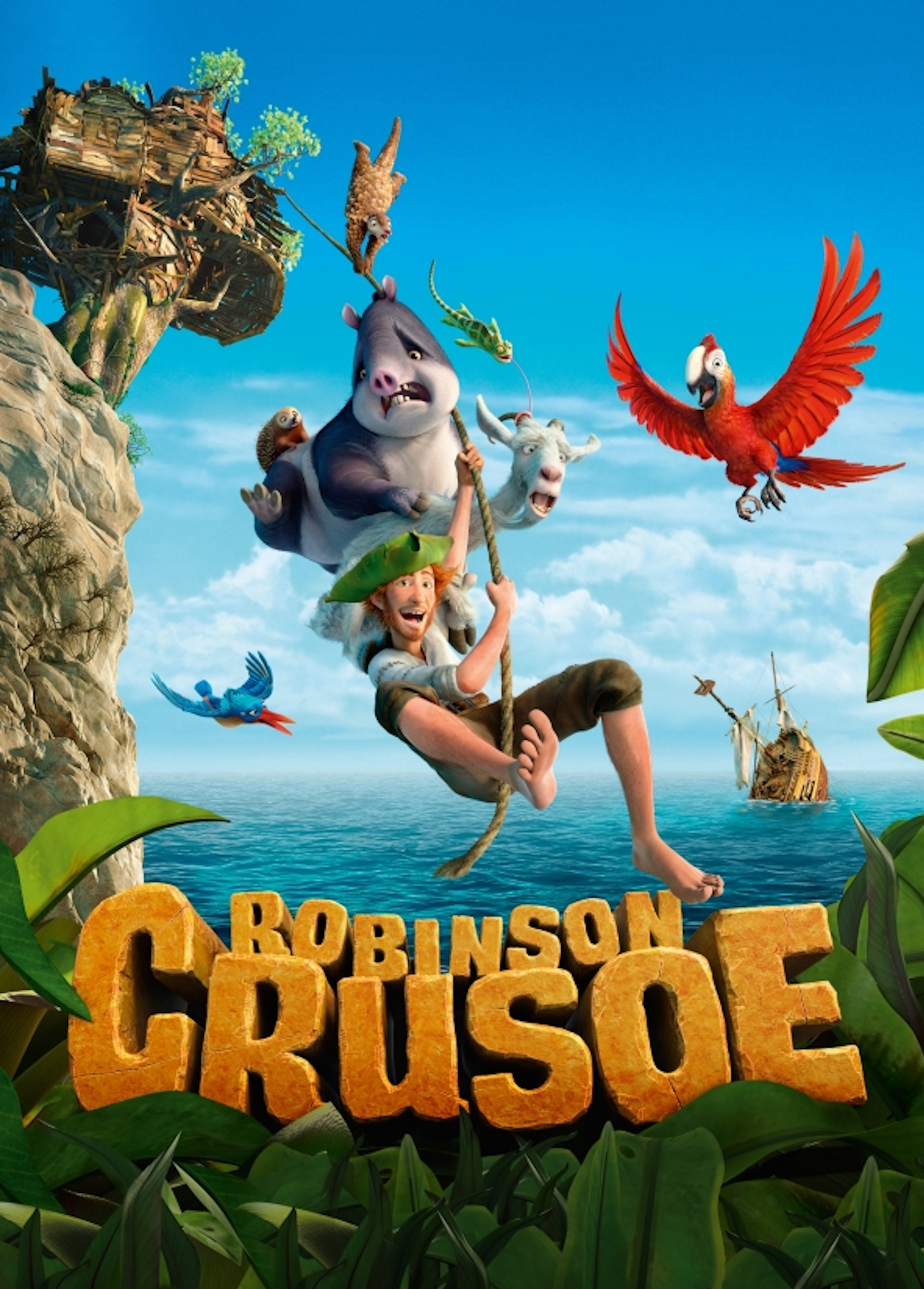 Beskrivende bilde relatert til innholdet i filmen "Robinson Crusoe"