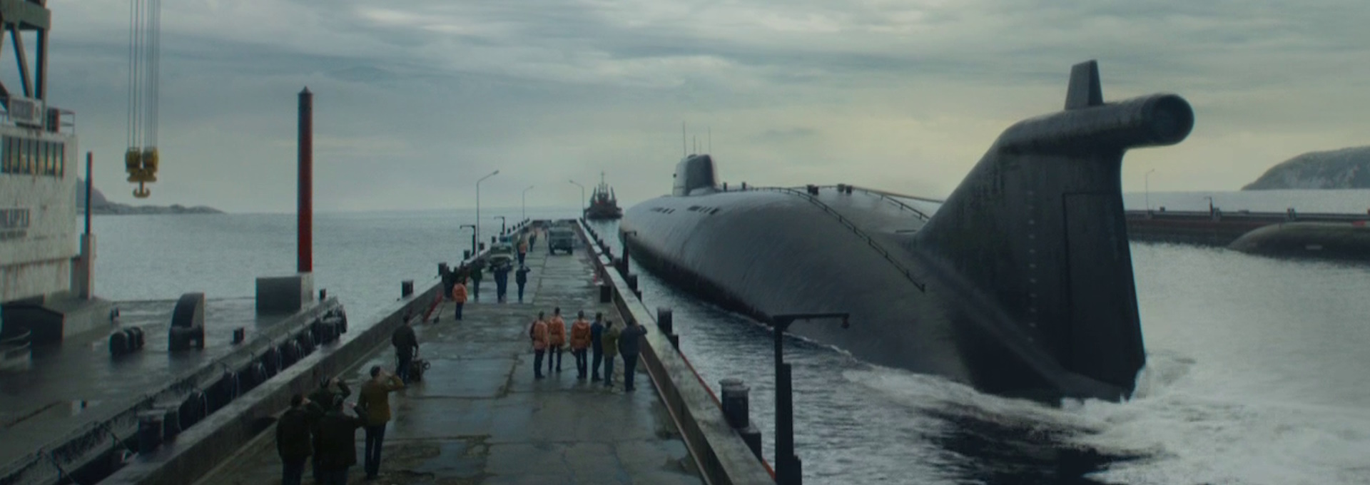 Beskrivende bilde relatert til innholdet i filmen "Kursk"