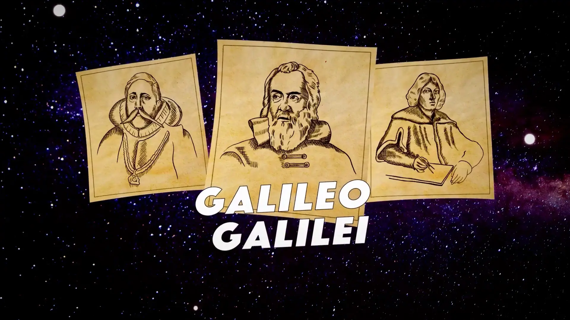 Beskrivende bilde relatert til innholdet i filmen "Astronomiens pionærer – Galileo Galilei"