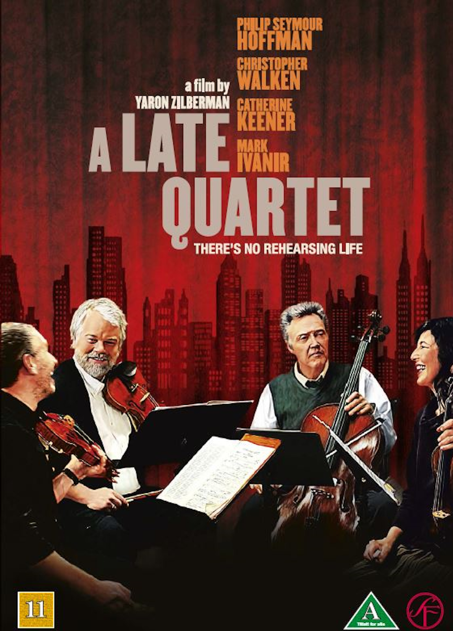 Beskrivende bilde relatert til innholdet i filmen "A Late Quartet"