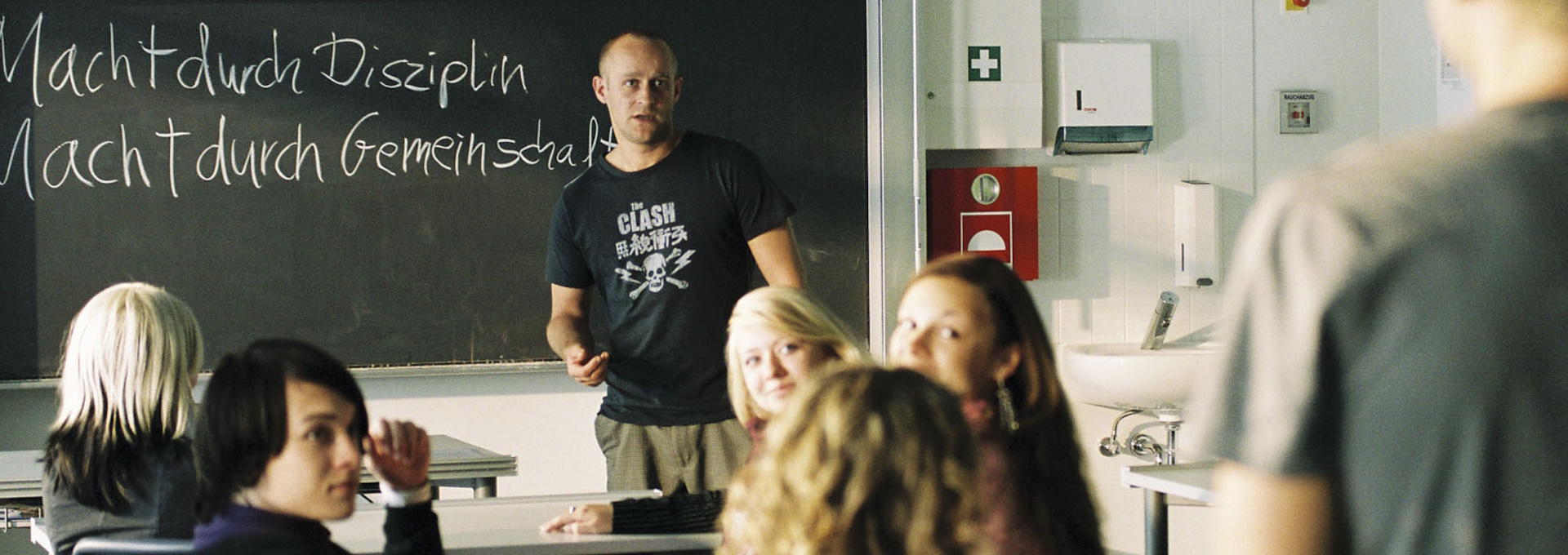 Beskrivende bilde relatert til innholdet i filmen "Die Welle"