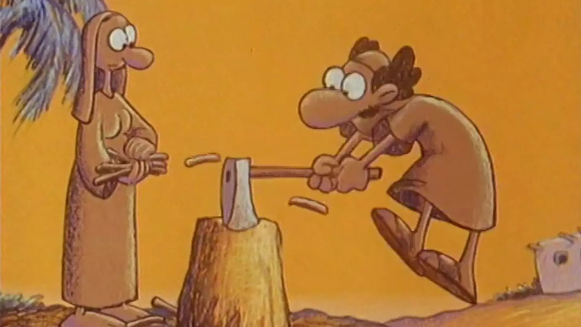 Beskrivende bilde relatert til innholdet i filmen "Verdenshistorien 2 : en plass i himmelen"