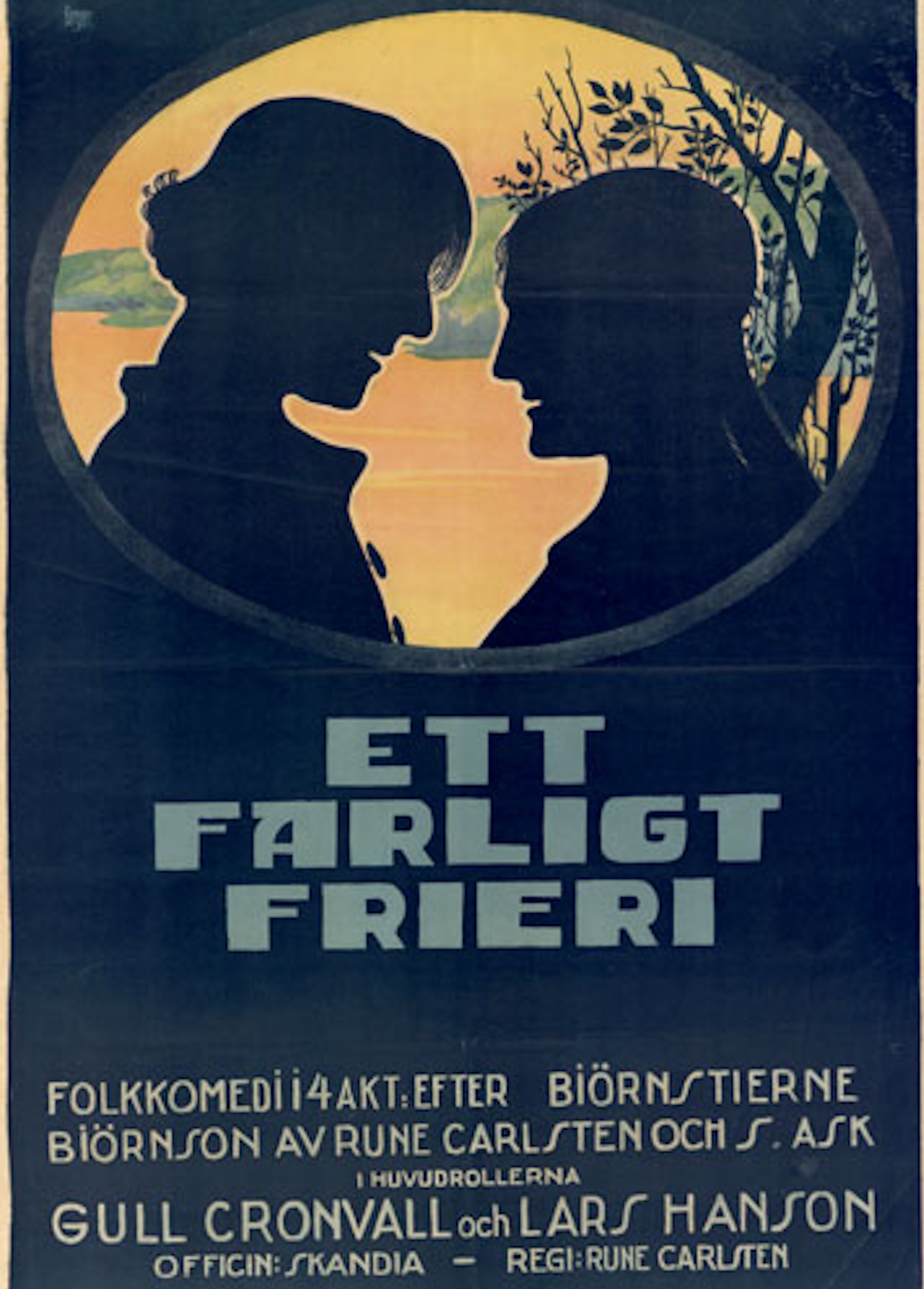 Beskrivende bilde relatert til innholdet i filmen "Et farlig frieri"