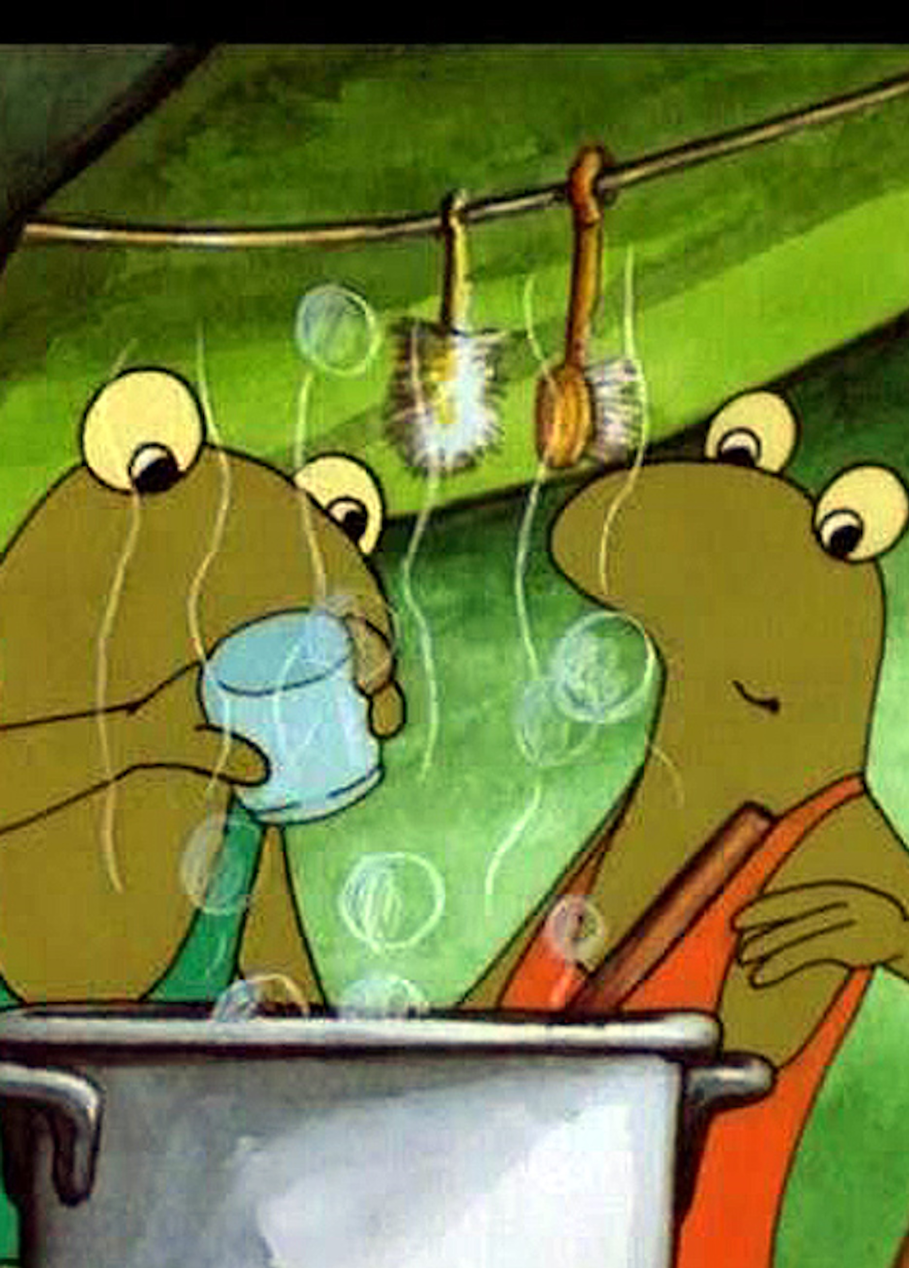 Beskrivende bilde relatert til innholdet i filmen "Fluesuppe"