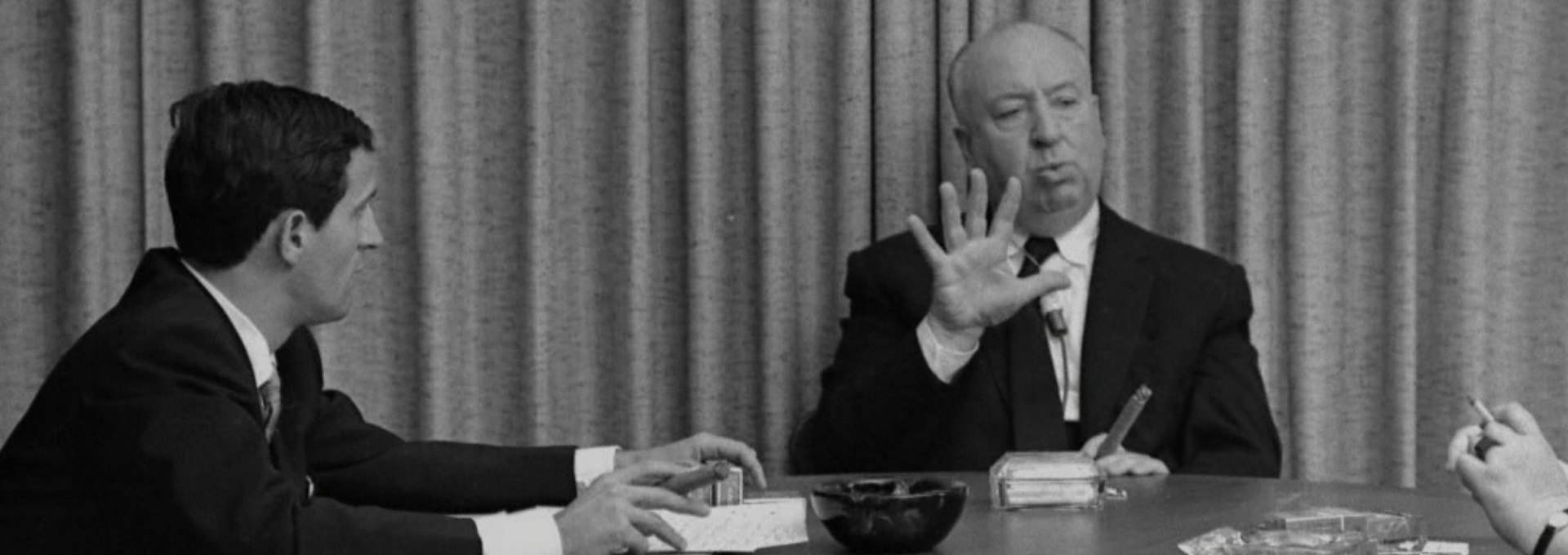 Beskrivende bilde relatert til innholdet i filmen "Hitchcock / Truffaut"