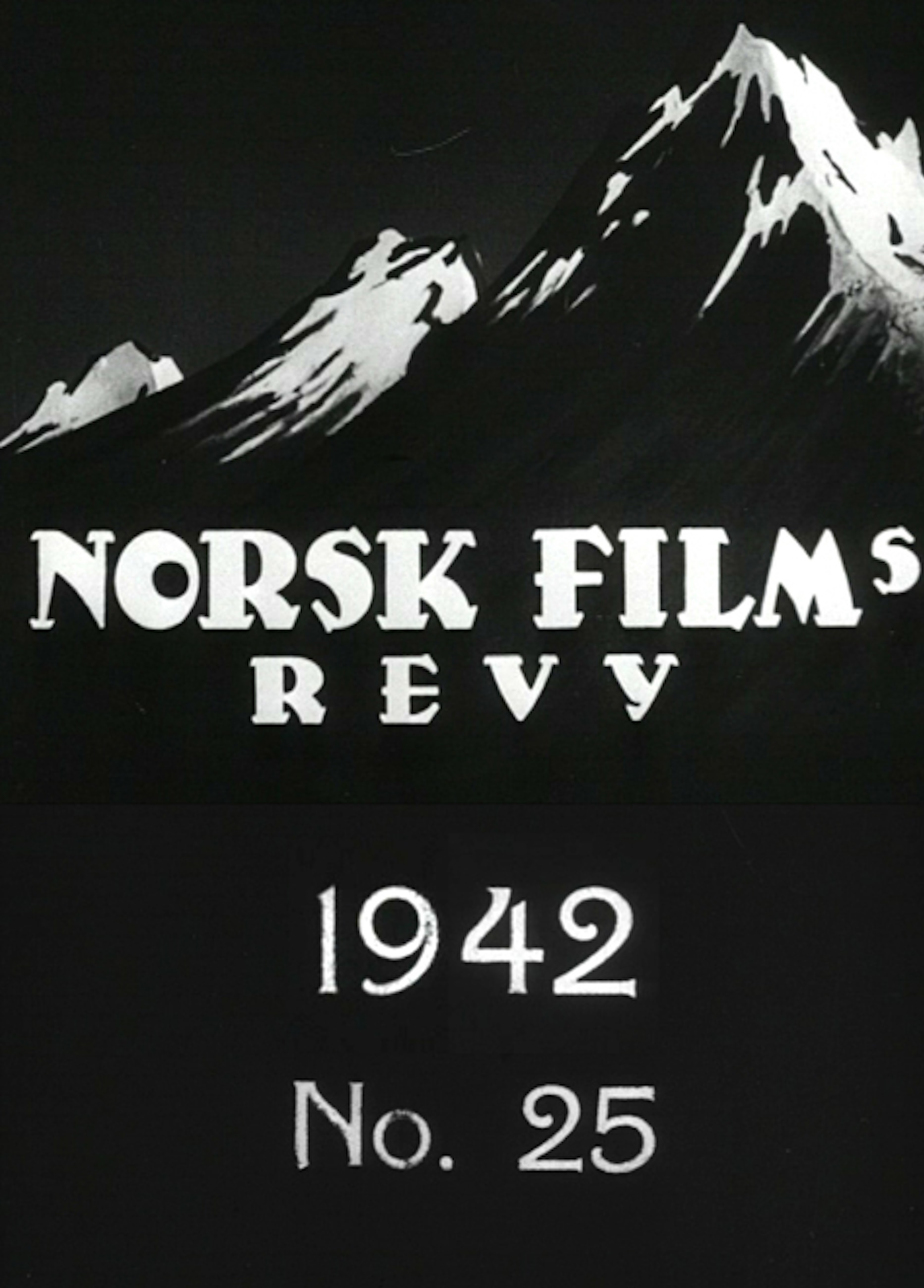 Beskrivende bilde relatert til innholdet i filmen "Norsk films revy nr. 25, 1942"