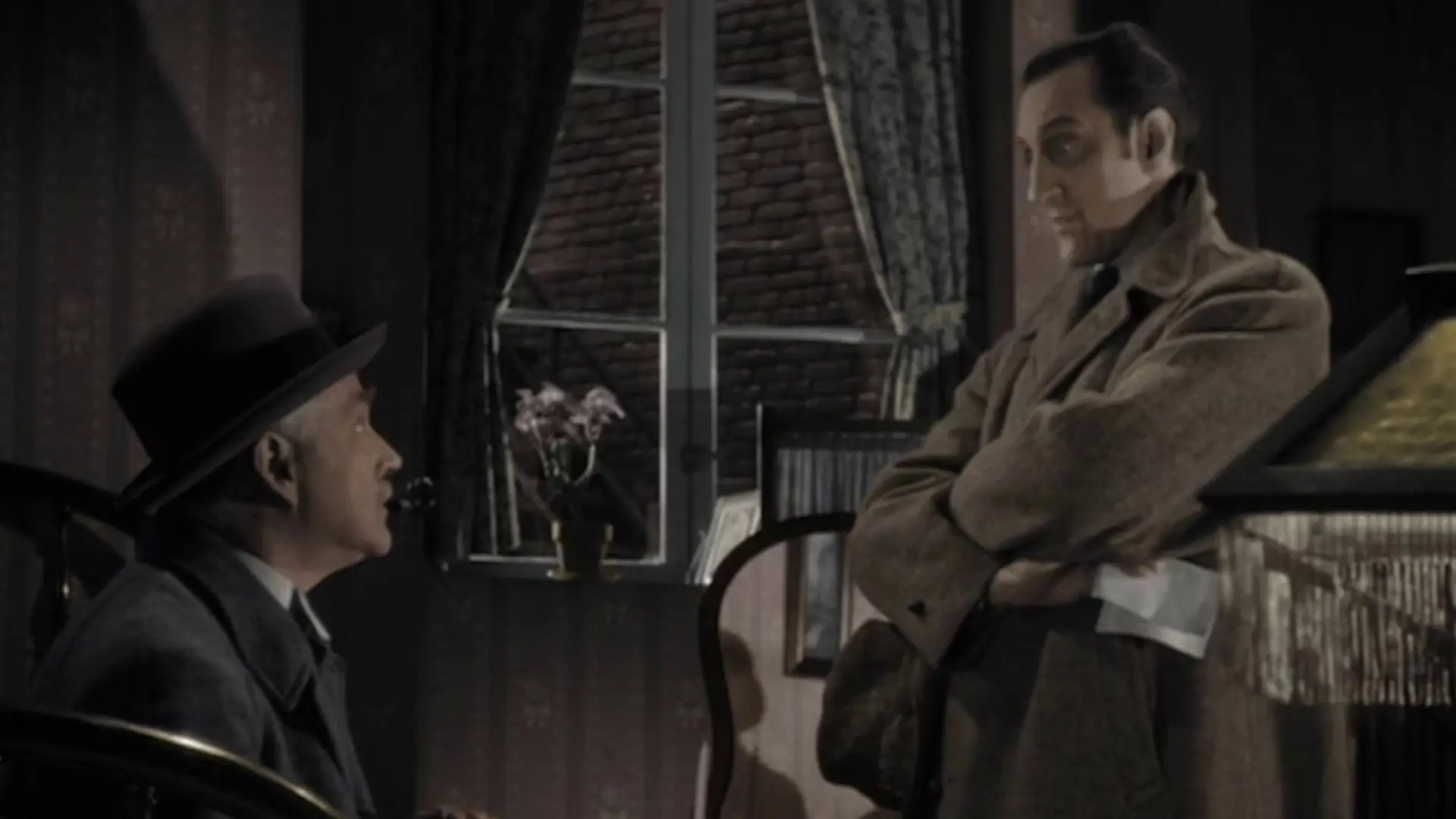 Beskrivende bilde relatert til innholdet i filmen "Sherlock Holmes - Woman in green"