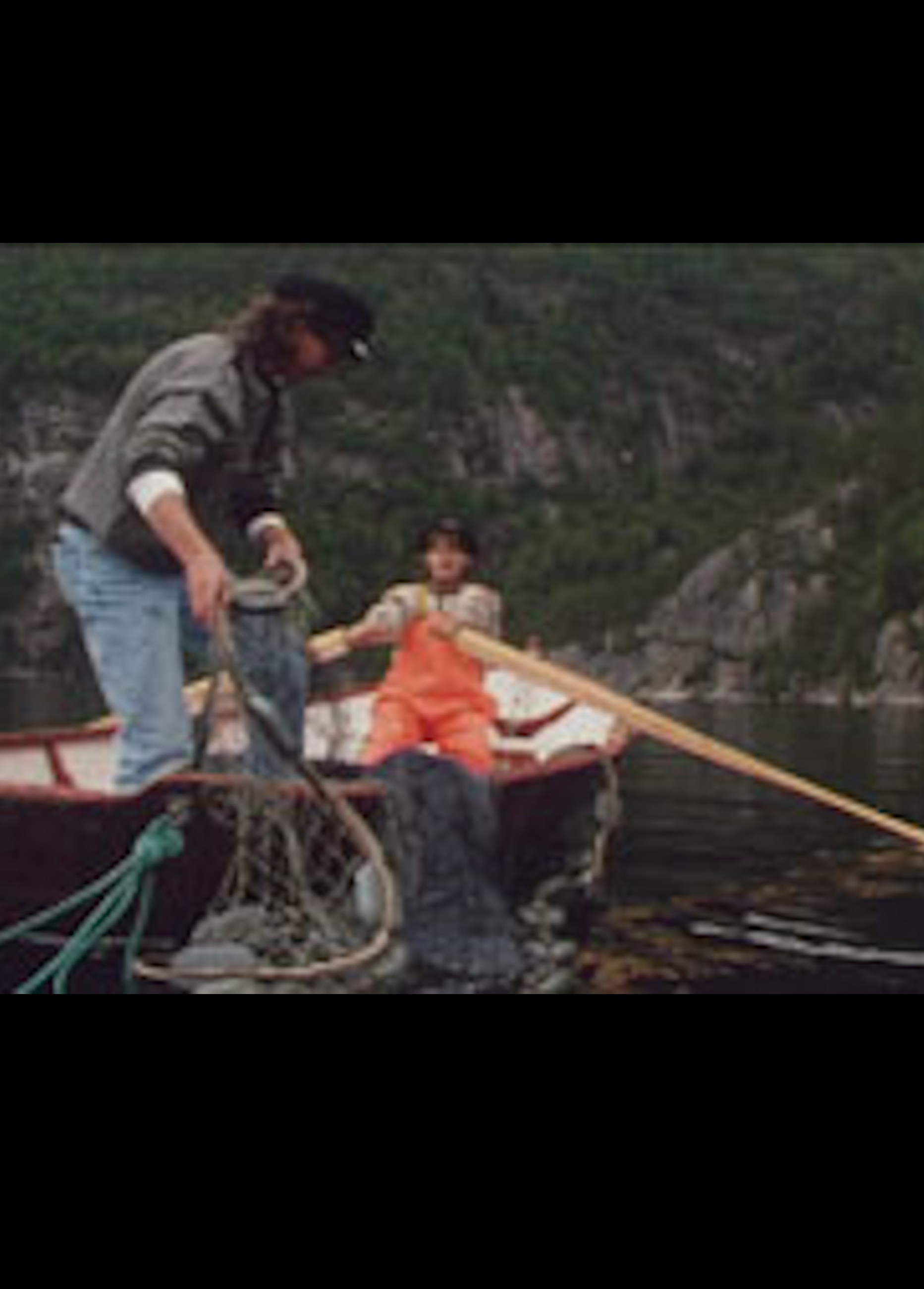 Beskrivende bilde relatert til innholdet i filmen "Laksefiskerne"