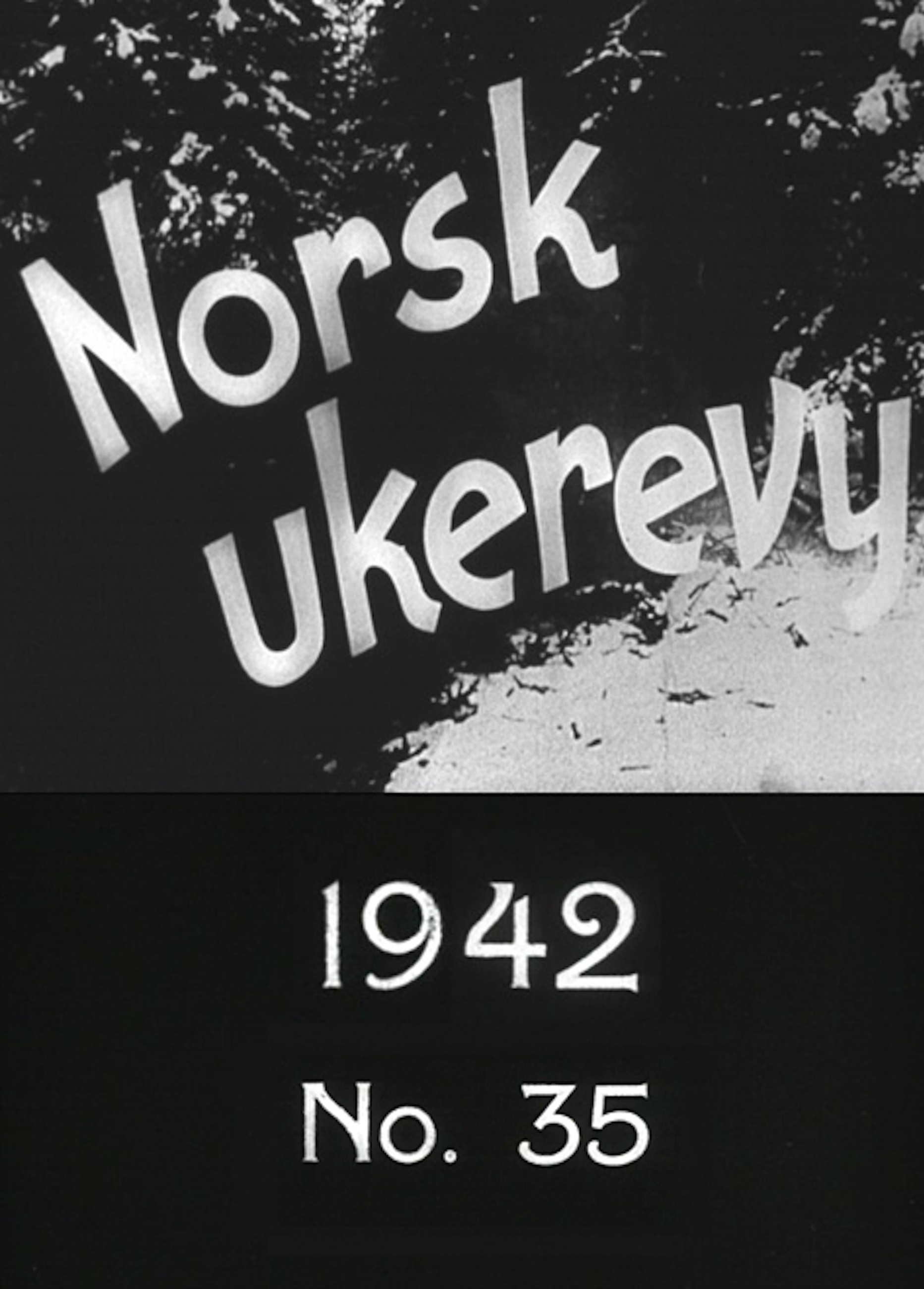 Beskrivende bilde relatert til innholdet i filmen "Norsk ukerevy nr. 35, 1942"
