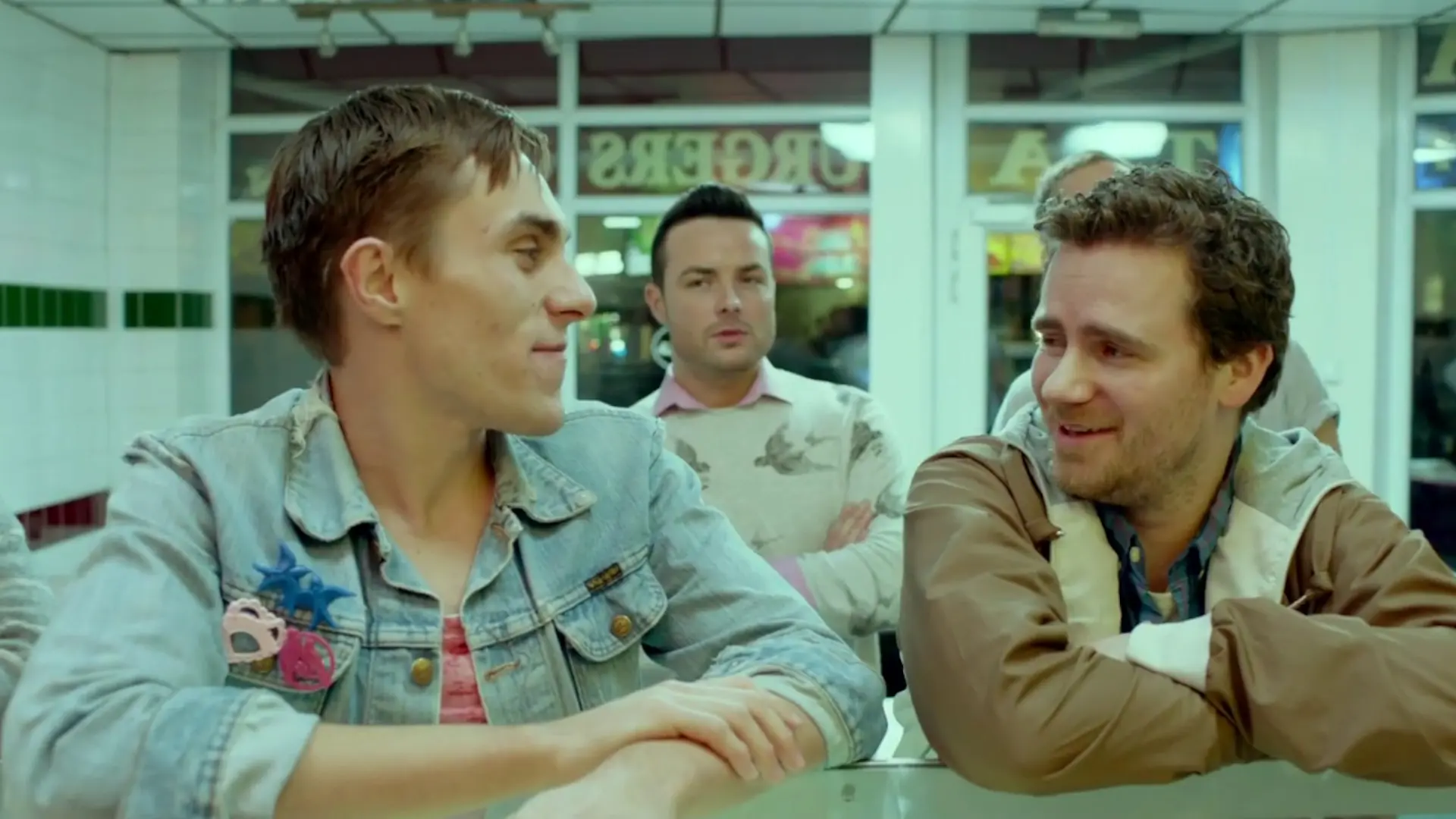 Beskrivende bilde relatert til innholdet i filmen "Burger"