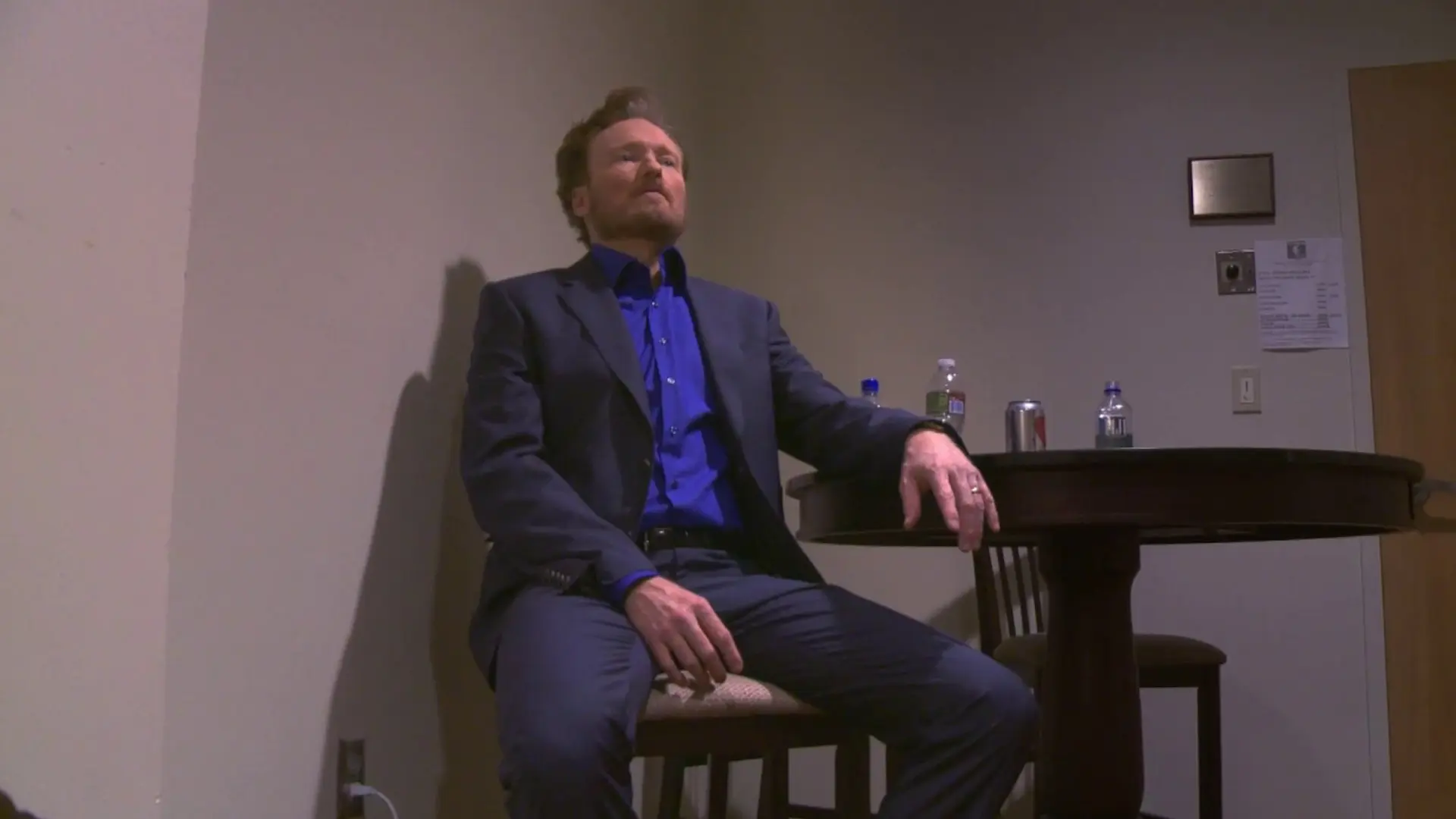 Beskrivende bilde relatert til innholdet i filmen "Conan O'Brian Can't stop"