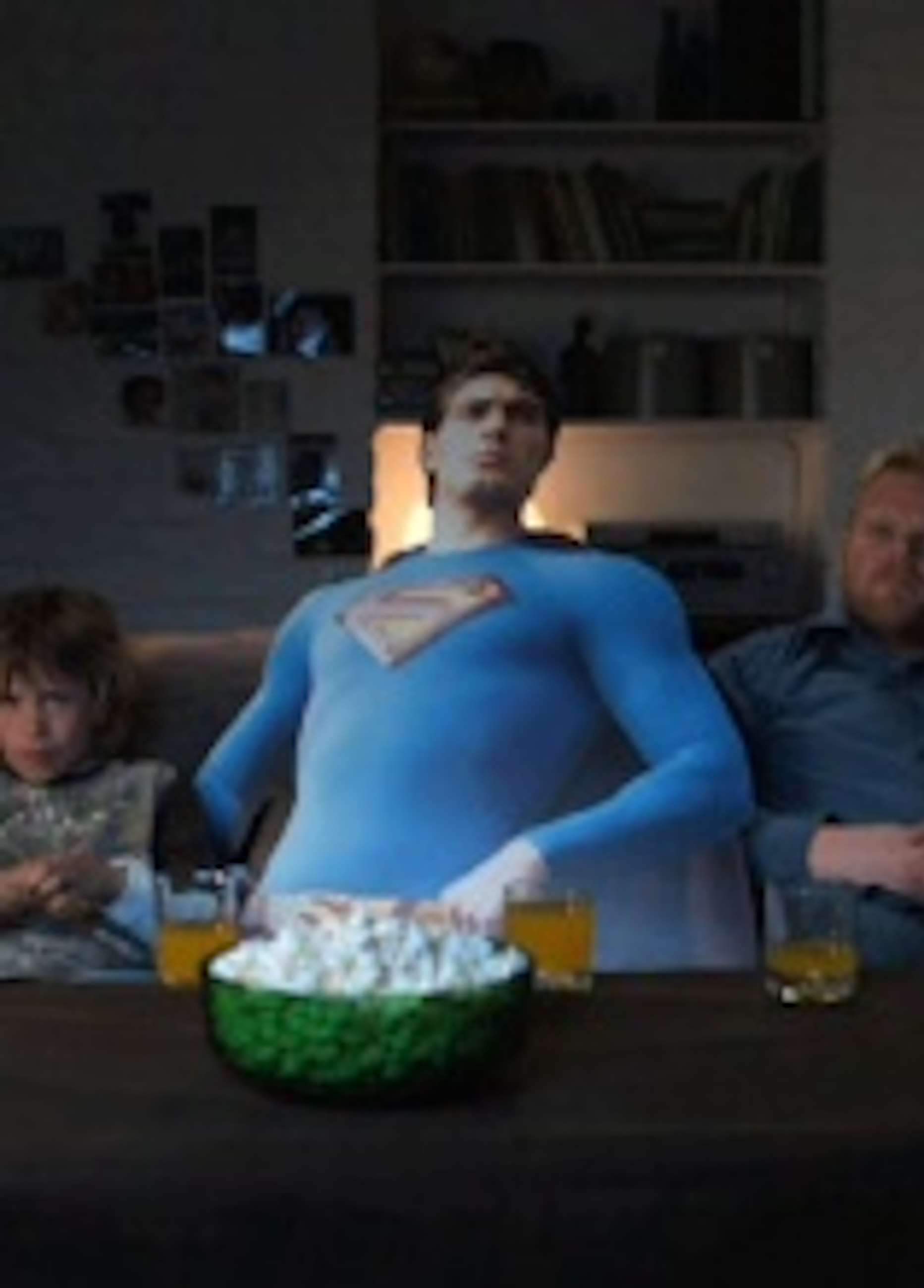 Beskrivende bilde relatert til innholdet i filmen "Min pappa av papp"