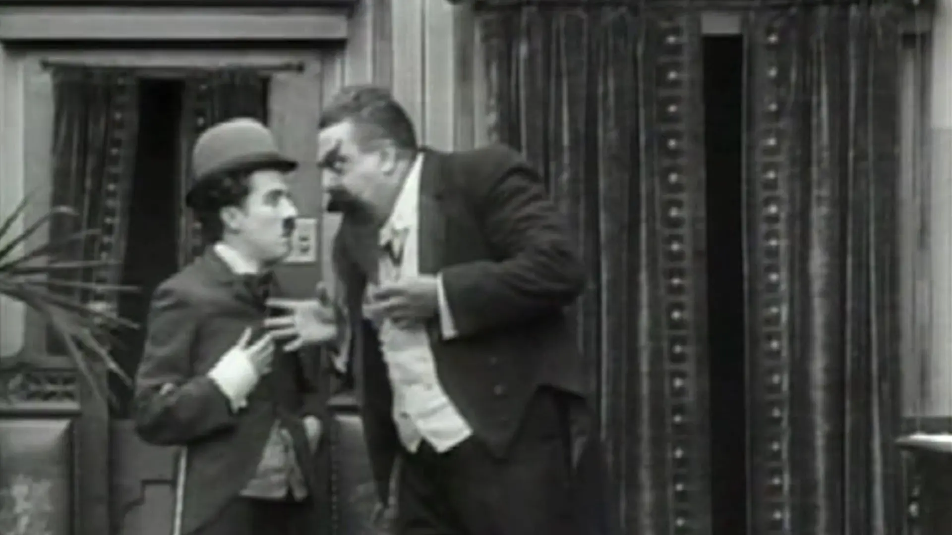 Beskrivende bilde relatert til innholdet i filmen "Chaplin - Greven"