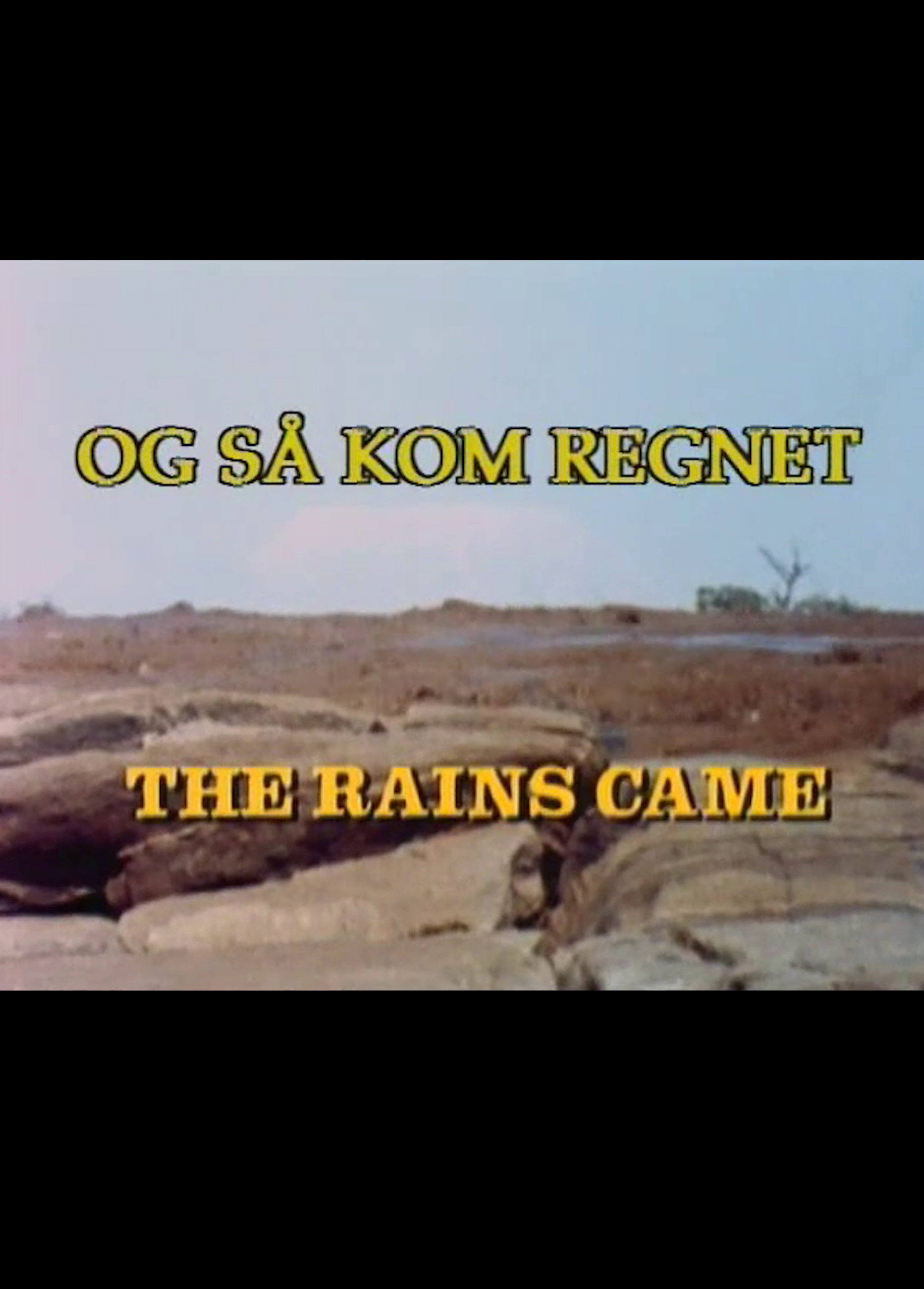 Beskrivende bilde relatert til innholdet i filmen "Og så kom regnet"