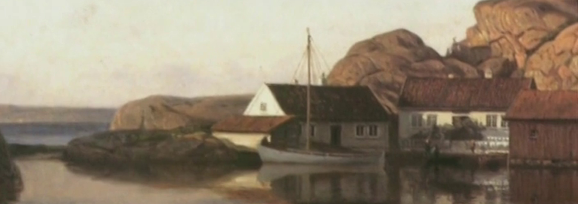 Beskrivende bilde relatert til innholdet i filmen "Møte med lyset : Amaldus Nielsen 1838-1932 : Norges første friluftsmaler"