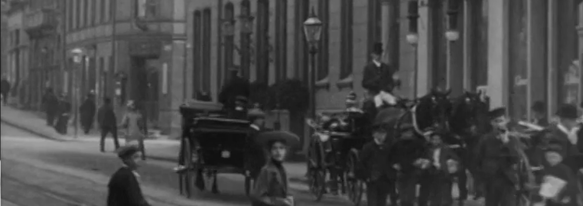 Beskrivende bilde relatert til innholdet i filmen "Klipp fra Oslo kinematografers arkiv"