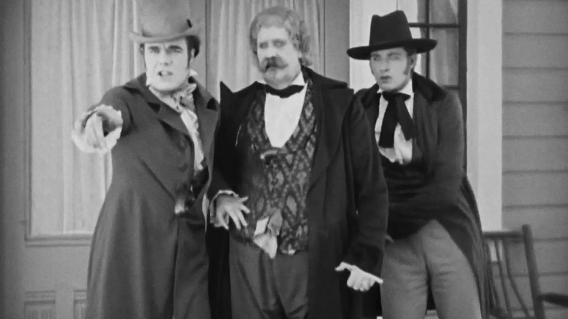 Beskrivende bilde relatert til innholdet i filmen "Our hospitality"