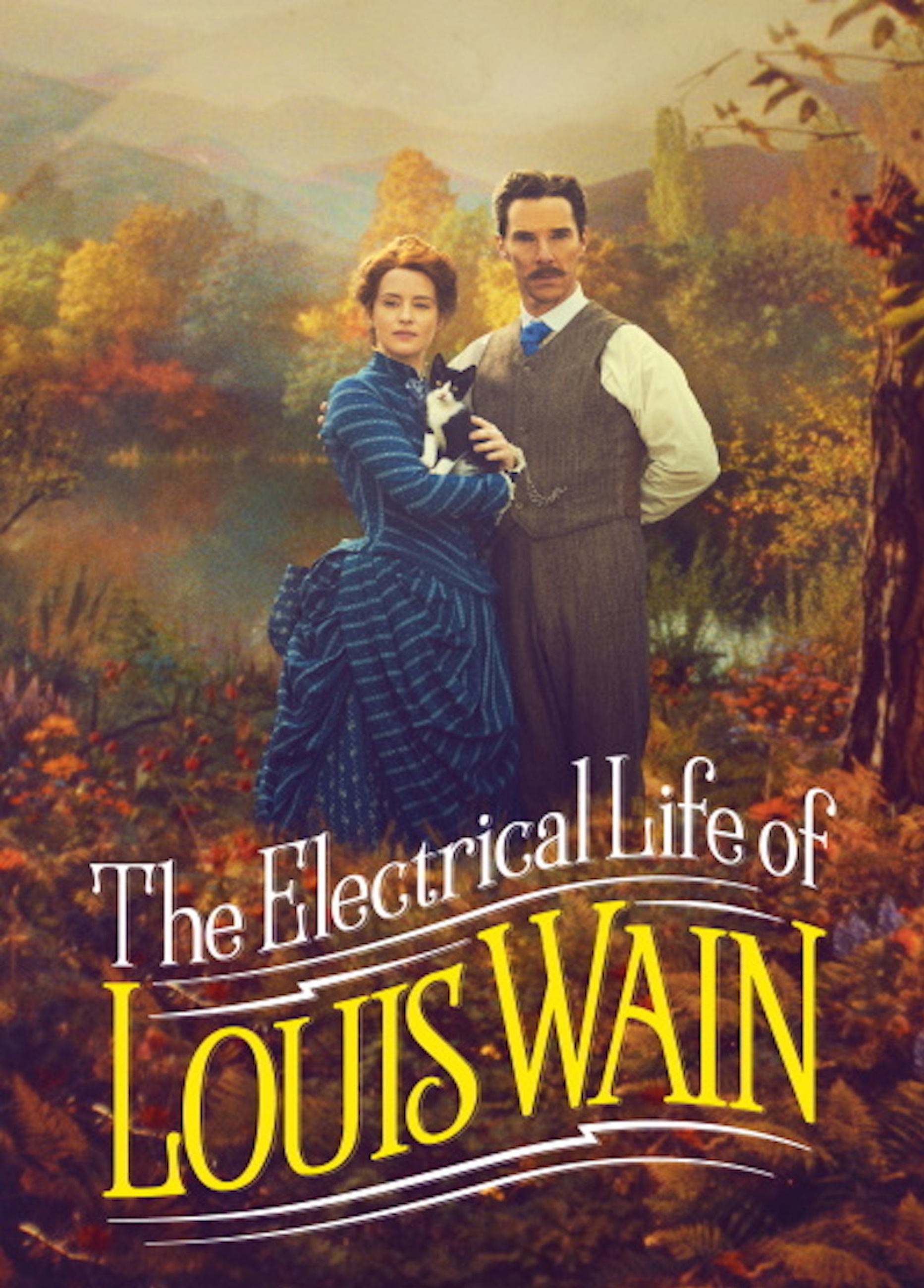 Beskrivende bilde relatert til innholdet i filmen "The Electrical Life of Louis Wain"