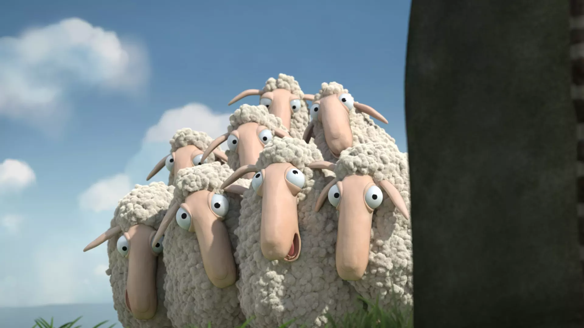 Beskrivende bilde relatert til innholdet i filmen "Oh Sheep!"