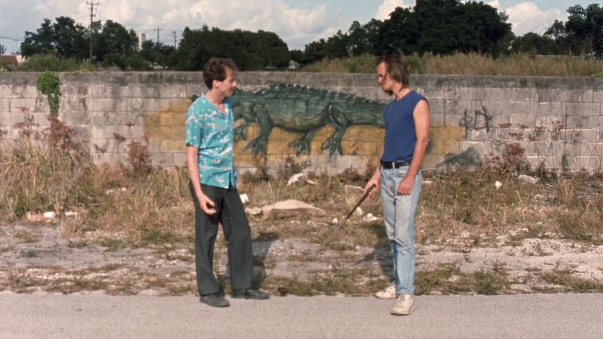 Beskrivende bilde relatert til innholdet i filmen "River of Grass"