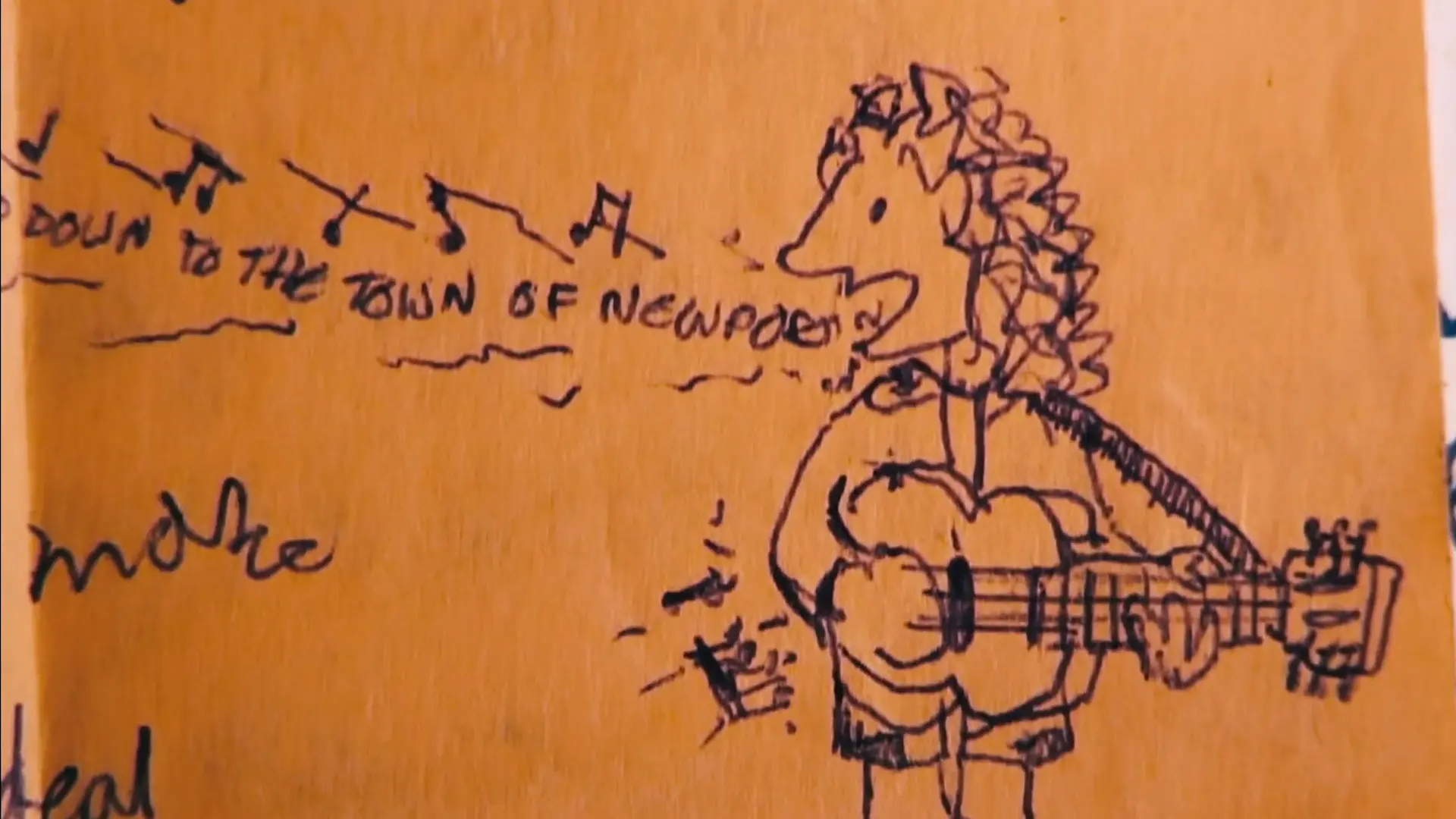 Beskrivende bilde relatert til innholdet i filmen "Joe Strummer: The Future Is Unwritten"