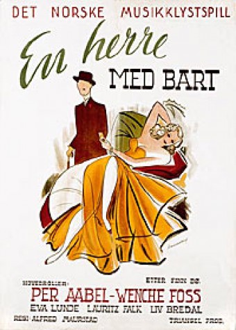 Beskrivende bilde relatert til innholdet i filmen "En herre med bart"