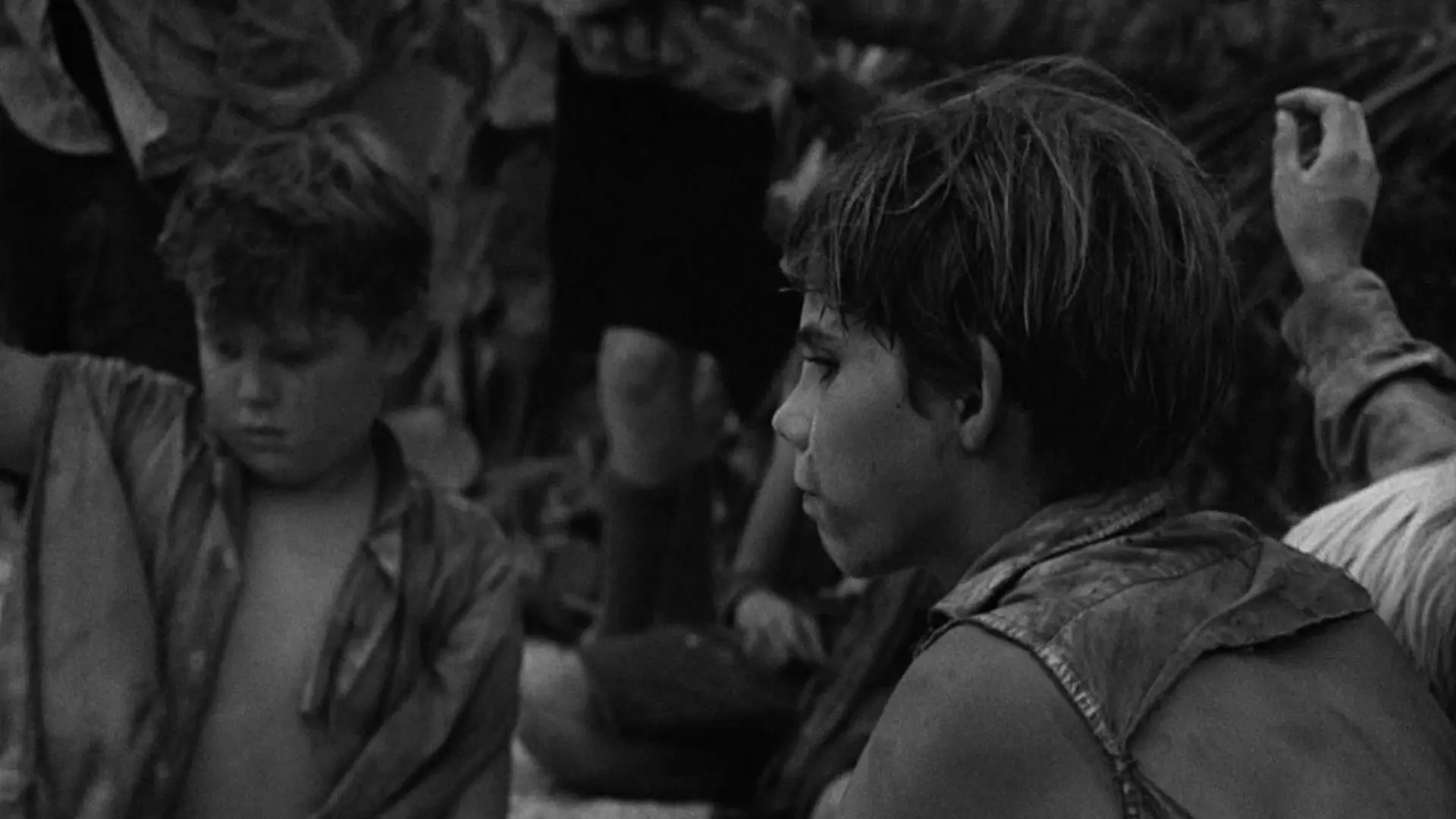 Beskrivende bilde relatert til innholdet i filmen "Lord of the flies"