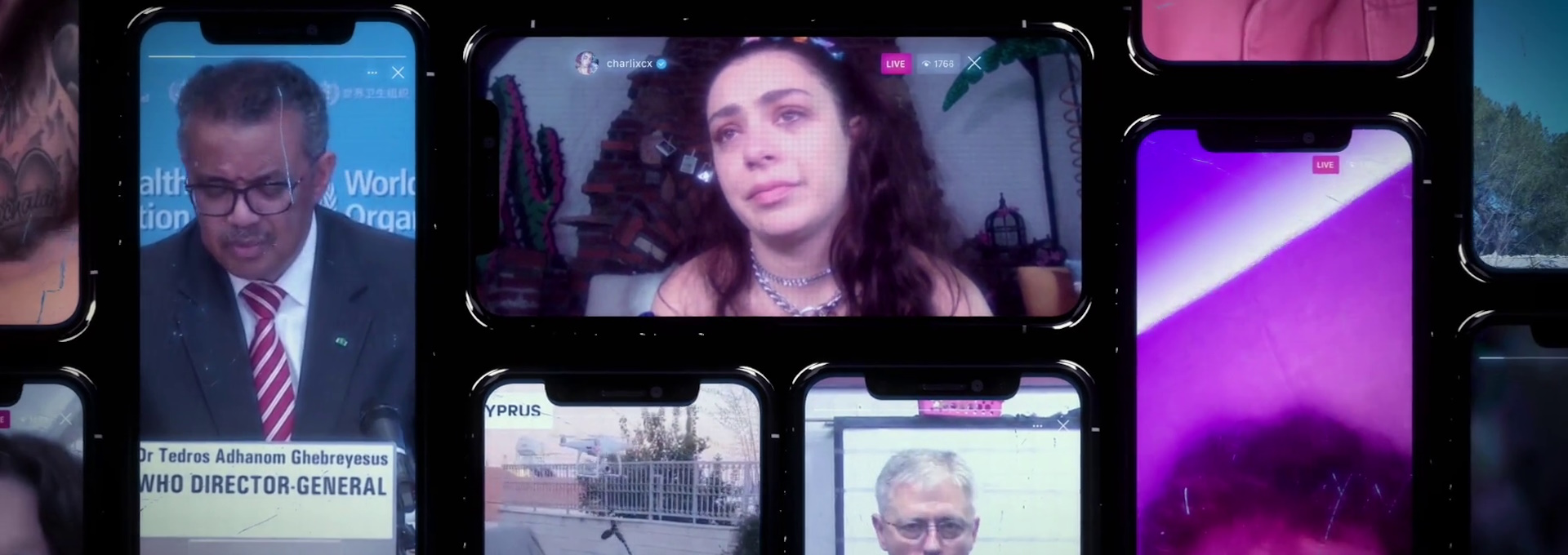 Beskrivende bilde relatert til innholdet i filmen "Charli XCX: Alone Together"
