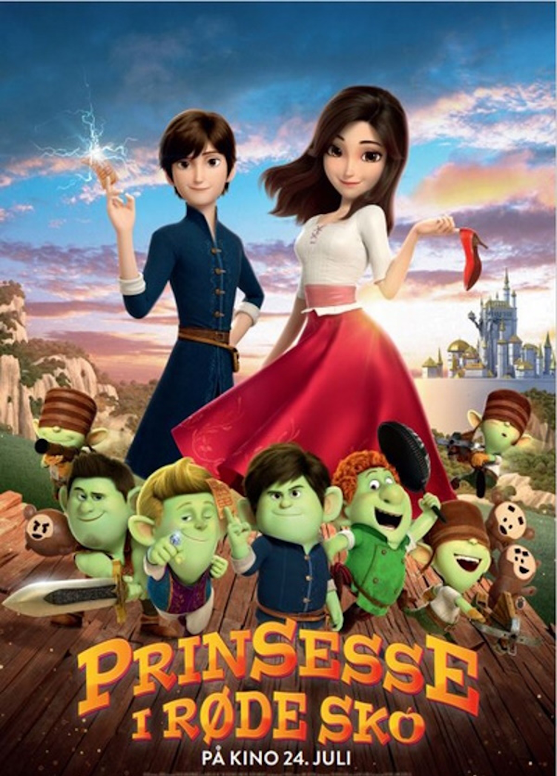 Beskrivende bilde relatert til innholdet i filmen "Prinsesse i røde sko"