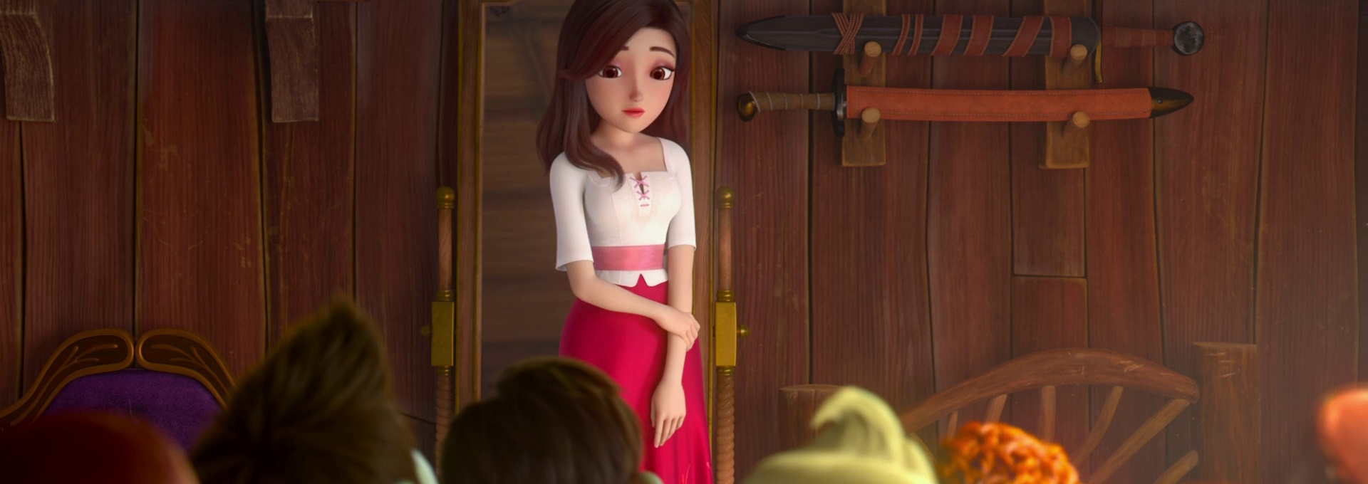 Beskrivende bilde relatert til innholdet i filmen "Prinsesse i røde sko"