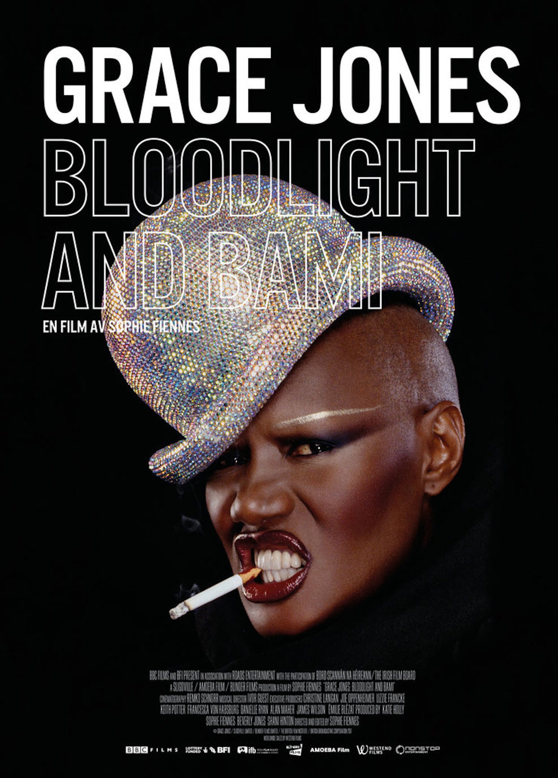 Beskrivende bilde relatert til innholdet i filmen "Grace Jones - Bloodlight and Bami"