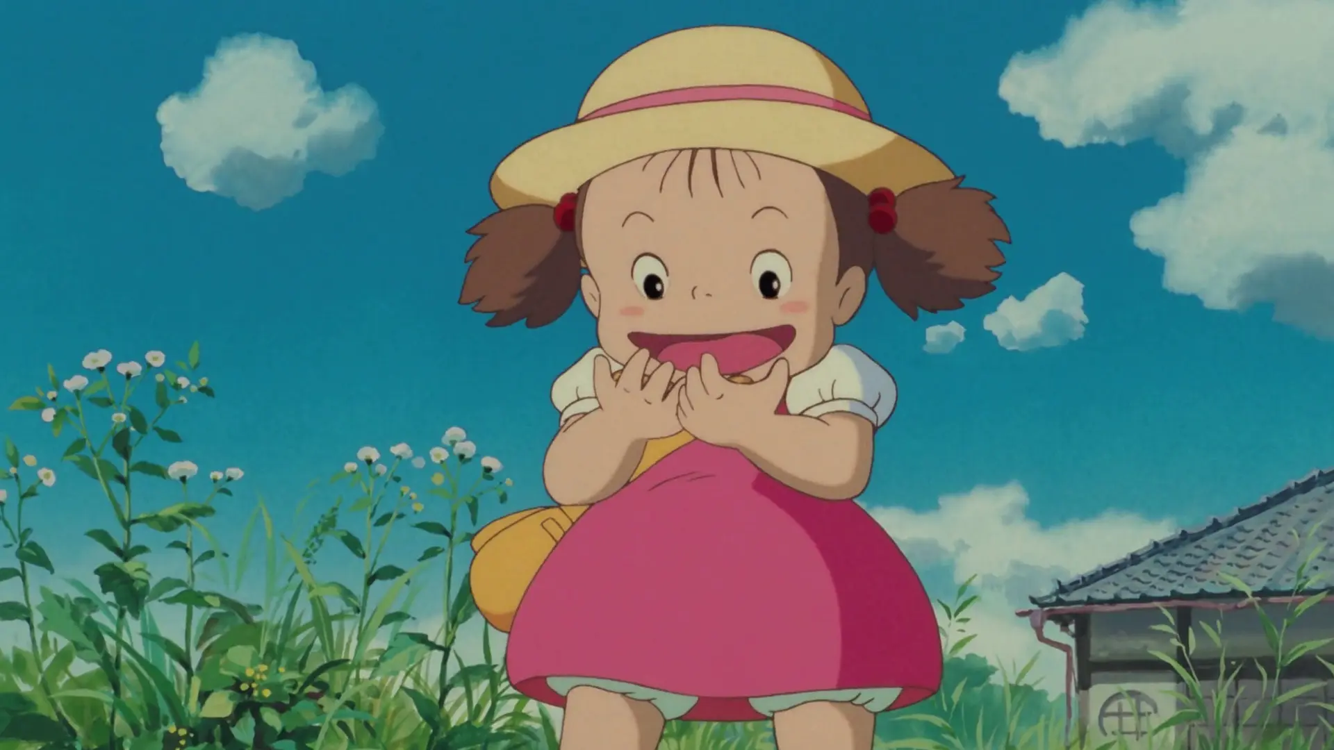 Beskrivende bilde relatert til innholdet i filmen "Min nabo Totoro"