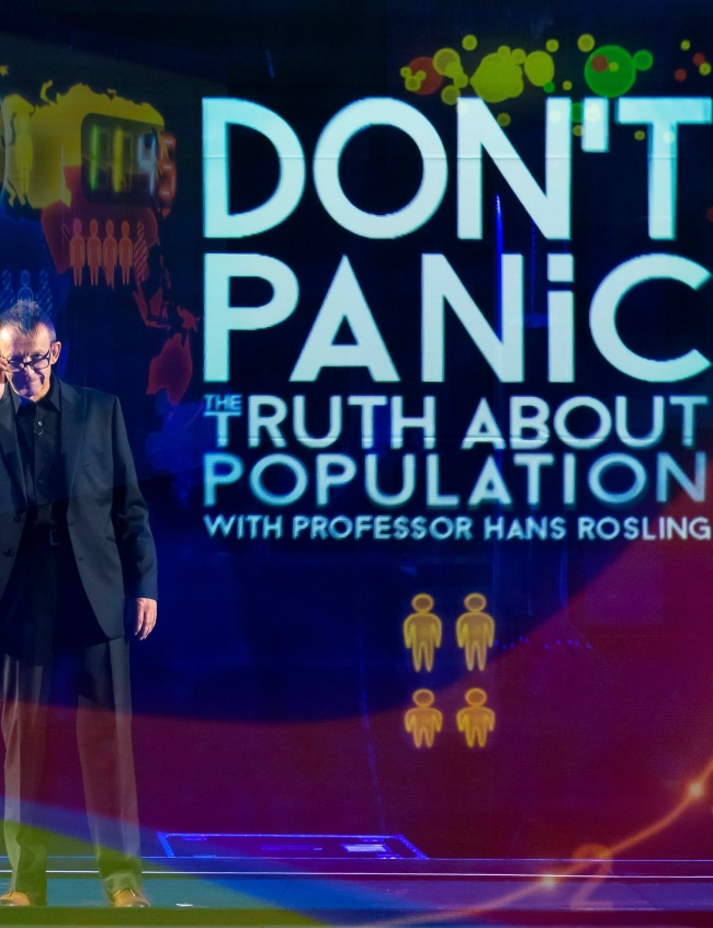 Beskrivende bilde relatert til innholdet i filmen "Don't Panic - The Truth about Population"