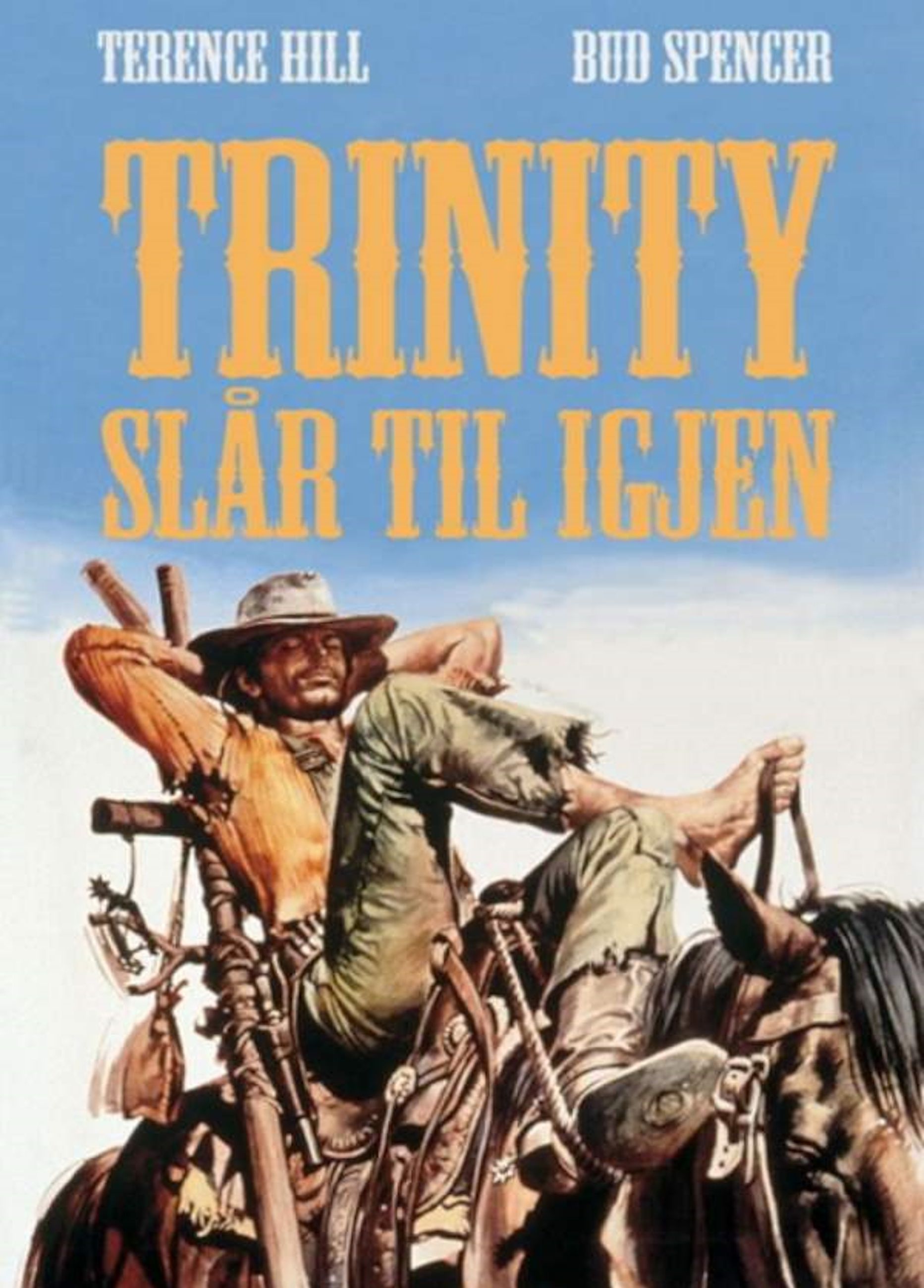 Beskrivende bilde relatert til innholdet i filmen "Trinity slår til igjen"