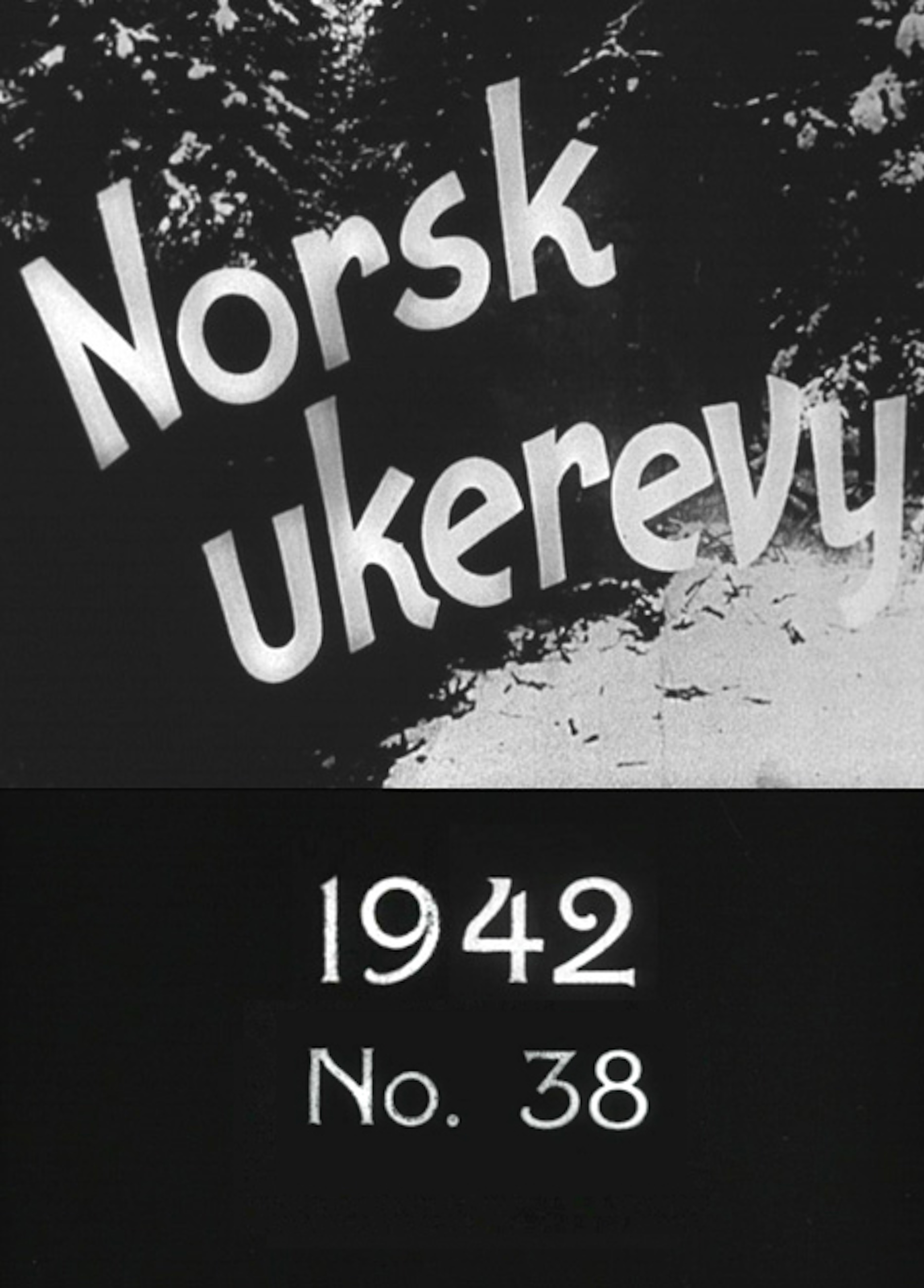 Beskrivende bilde relatert til innholdet i filmen "Norsk ukerevy nr. 38, 1942"
