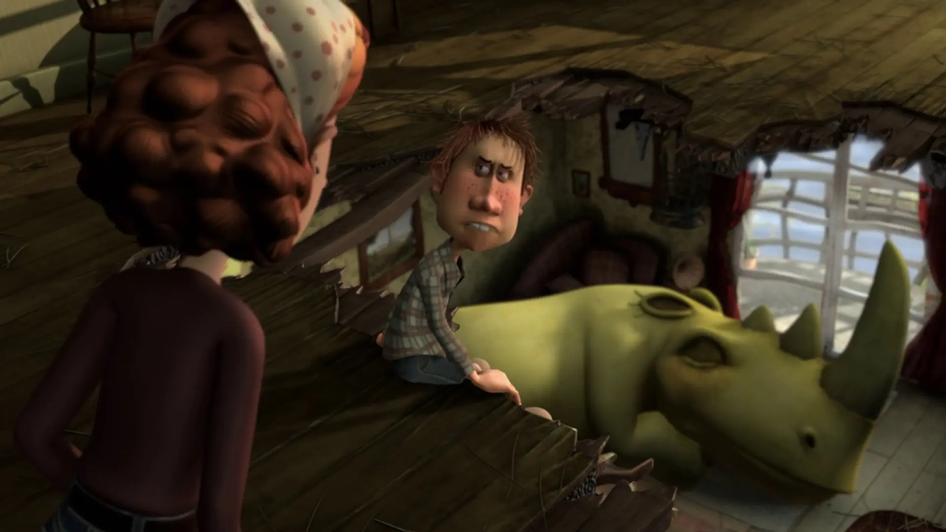 Beskrivende bilde relatert til innholdet i filmen "Otto er et neshorn"