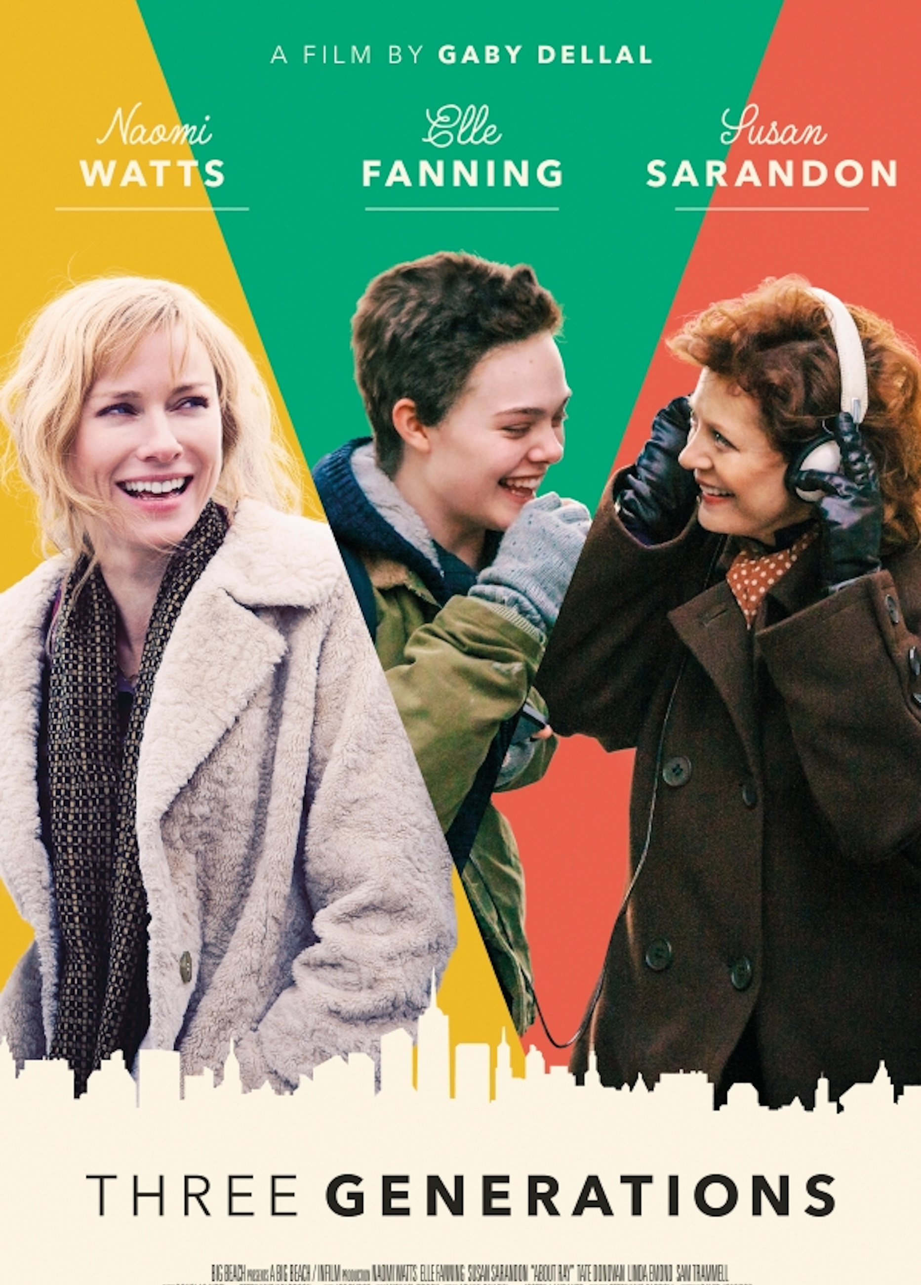 Beskrivende bilde relatert til innholdet i filmen "Three Generations"