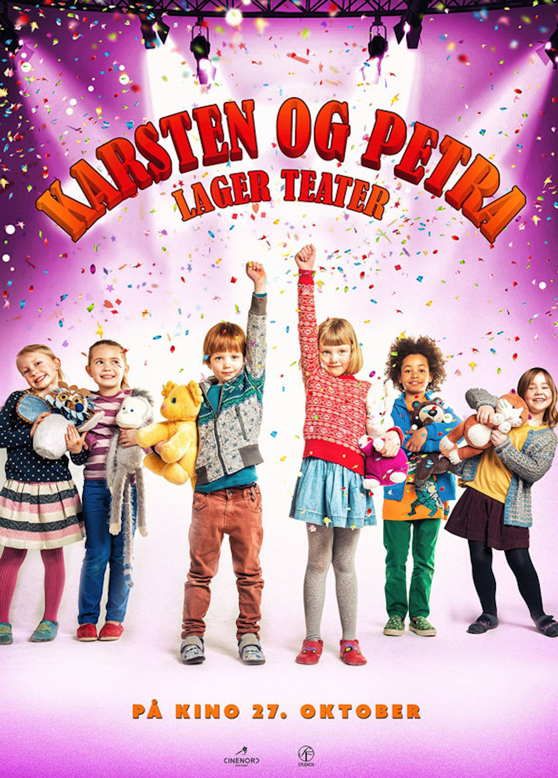 Beskrivende bilde relatert til innholdet i filmen "Karsten og Petra lager teater"