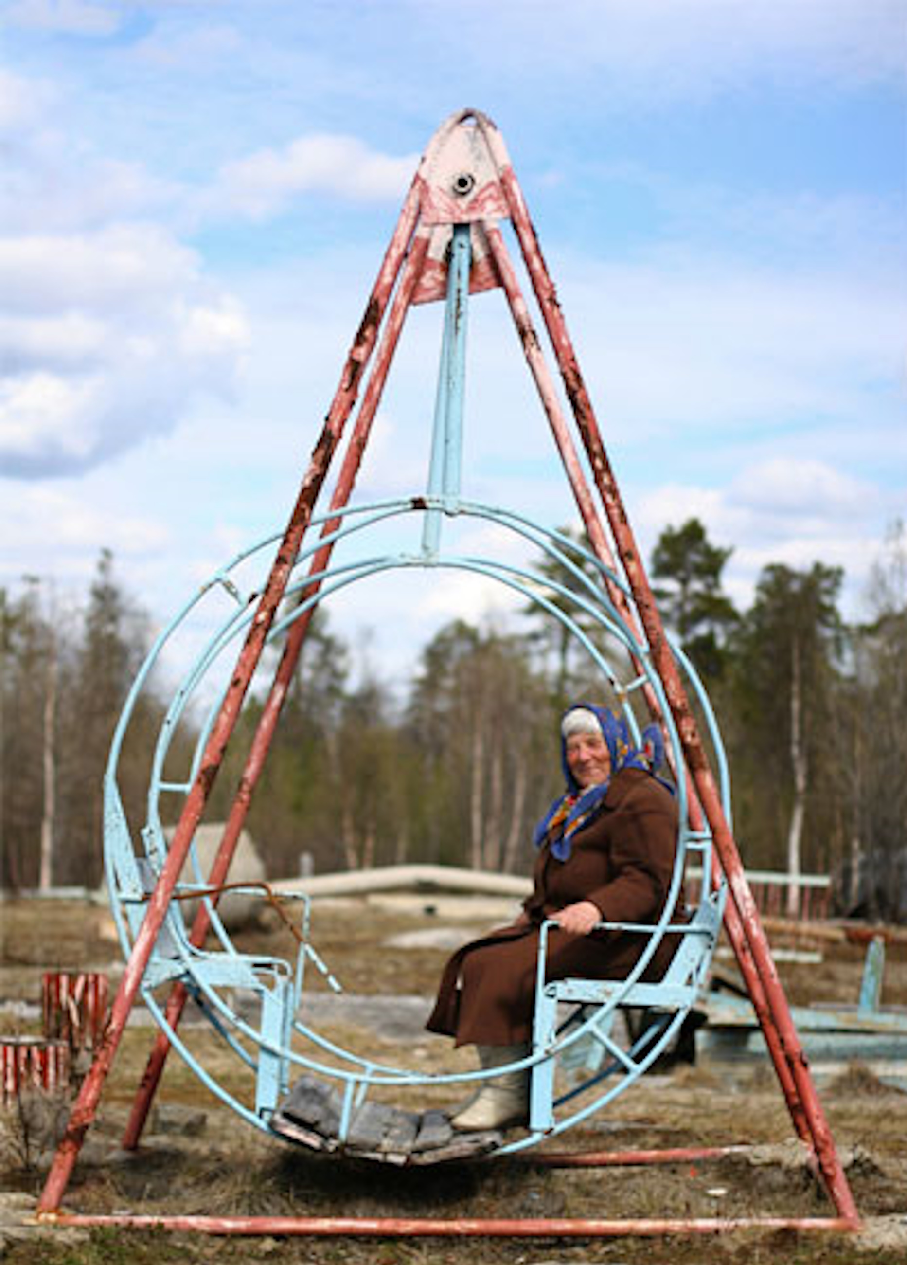 Beskrivende bilde relatert til innholdet i filmen "Prirechnyy - byen som ikke lenger eksisterer"