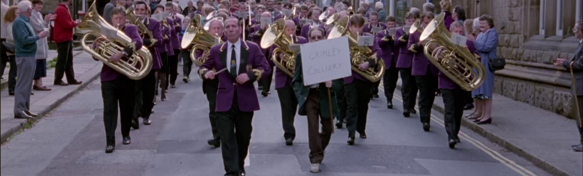 Beskrivende bilde relatert til innholdet i filmen "Brassed off"