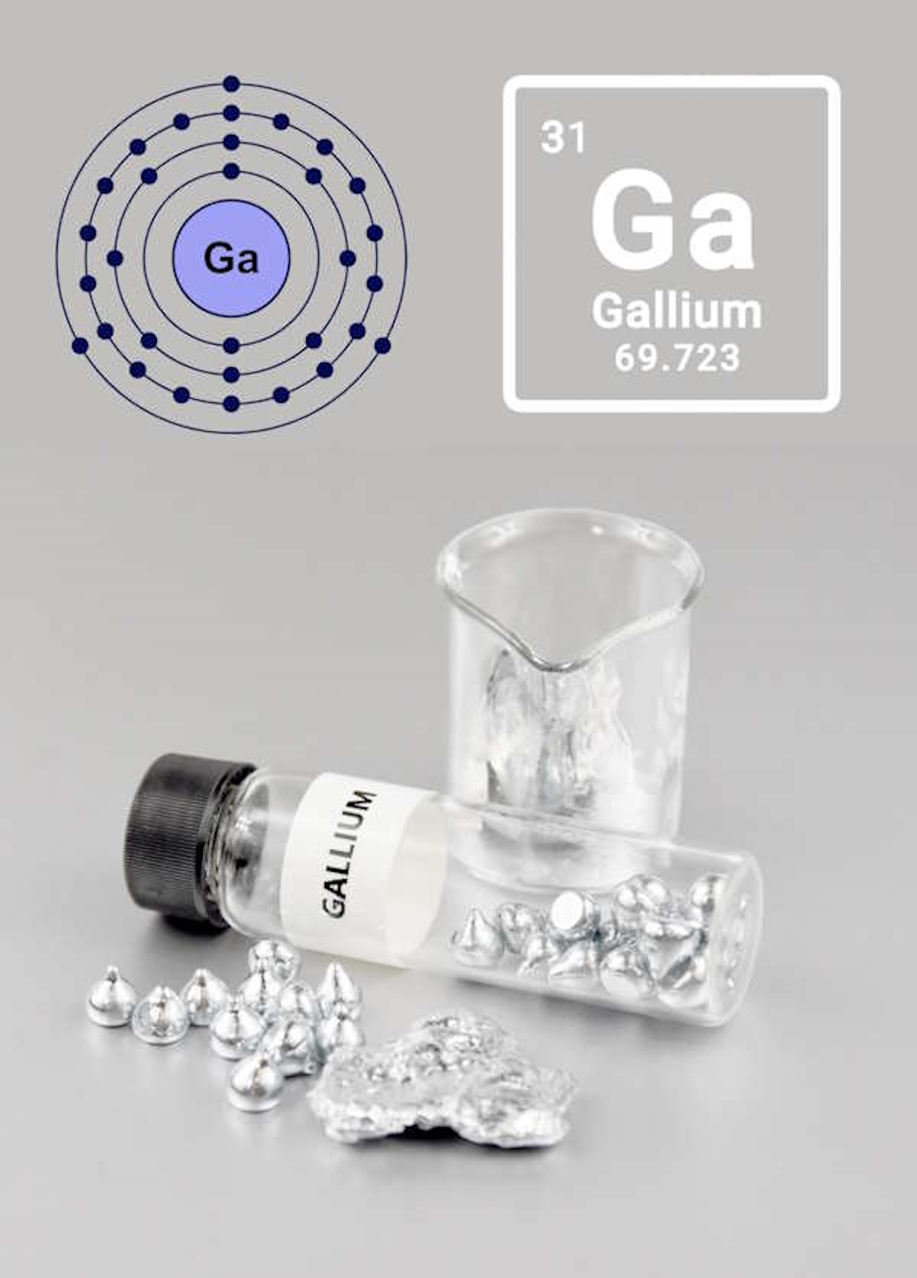 Beskrivende bilde relatert til innholdet i filmen "Grunnstoffet - Gallium"