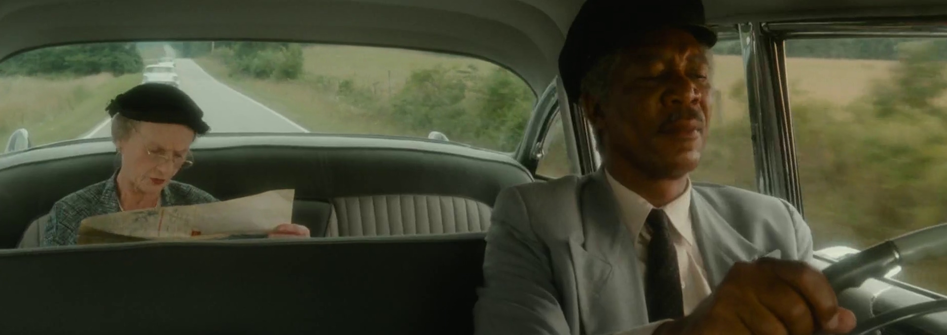Beskrivende bilde relatert til innholdet i filmen "Driving Miss Daisy"