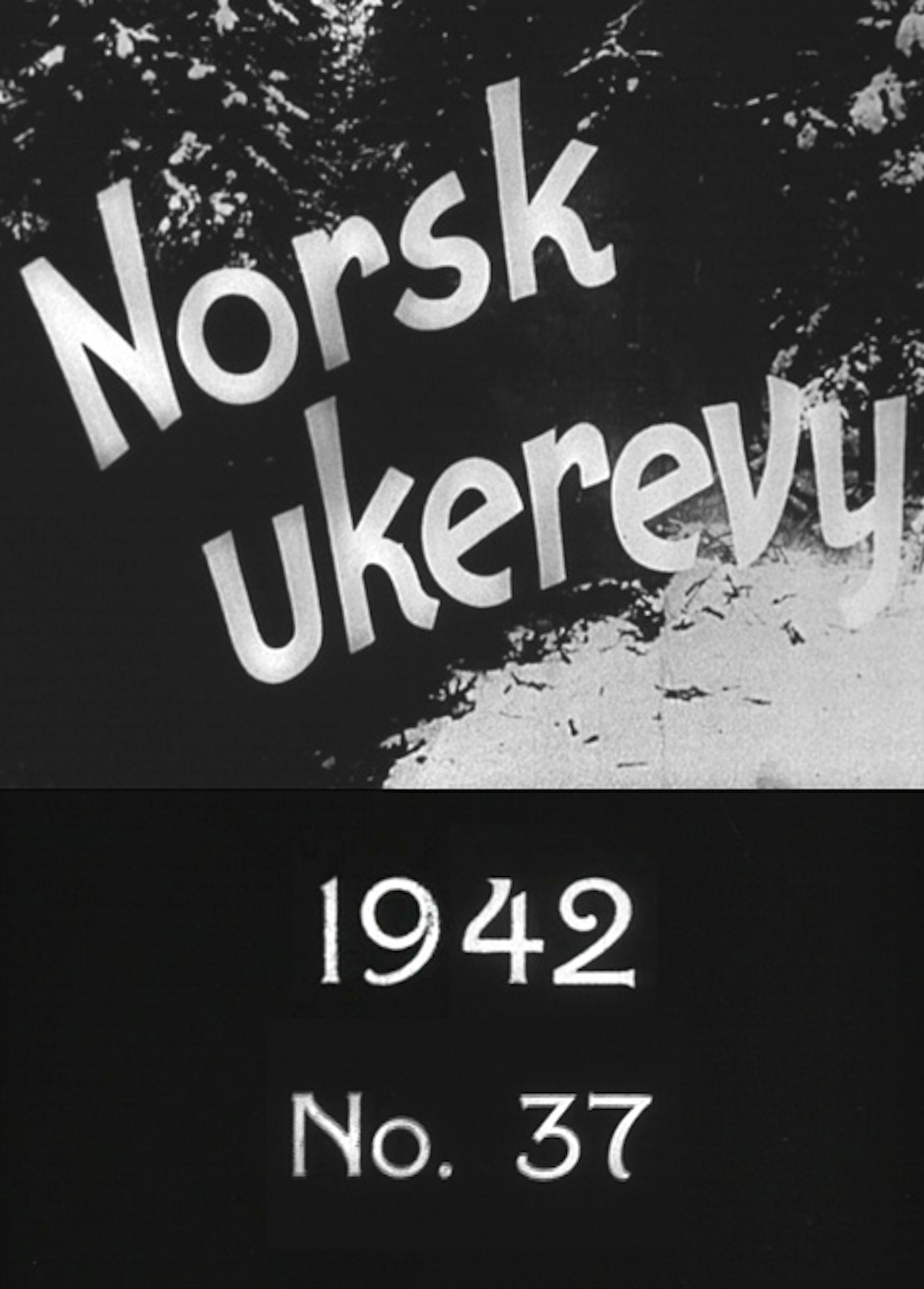 Beskrivende bilde relatert til innholdet i filmen "Norsk ukerevy nr. 37, 1942"