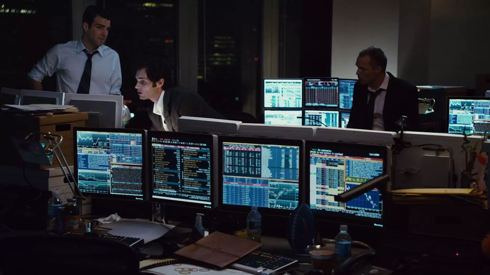 Beskrivende bilde relatert til innholdet i filmen "Margin Call"